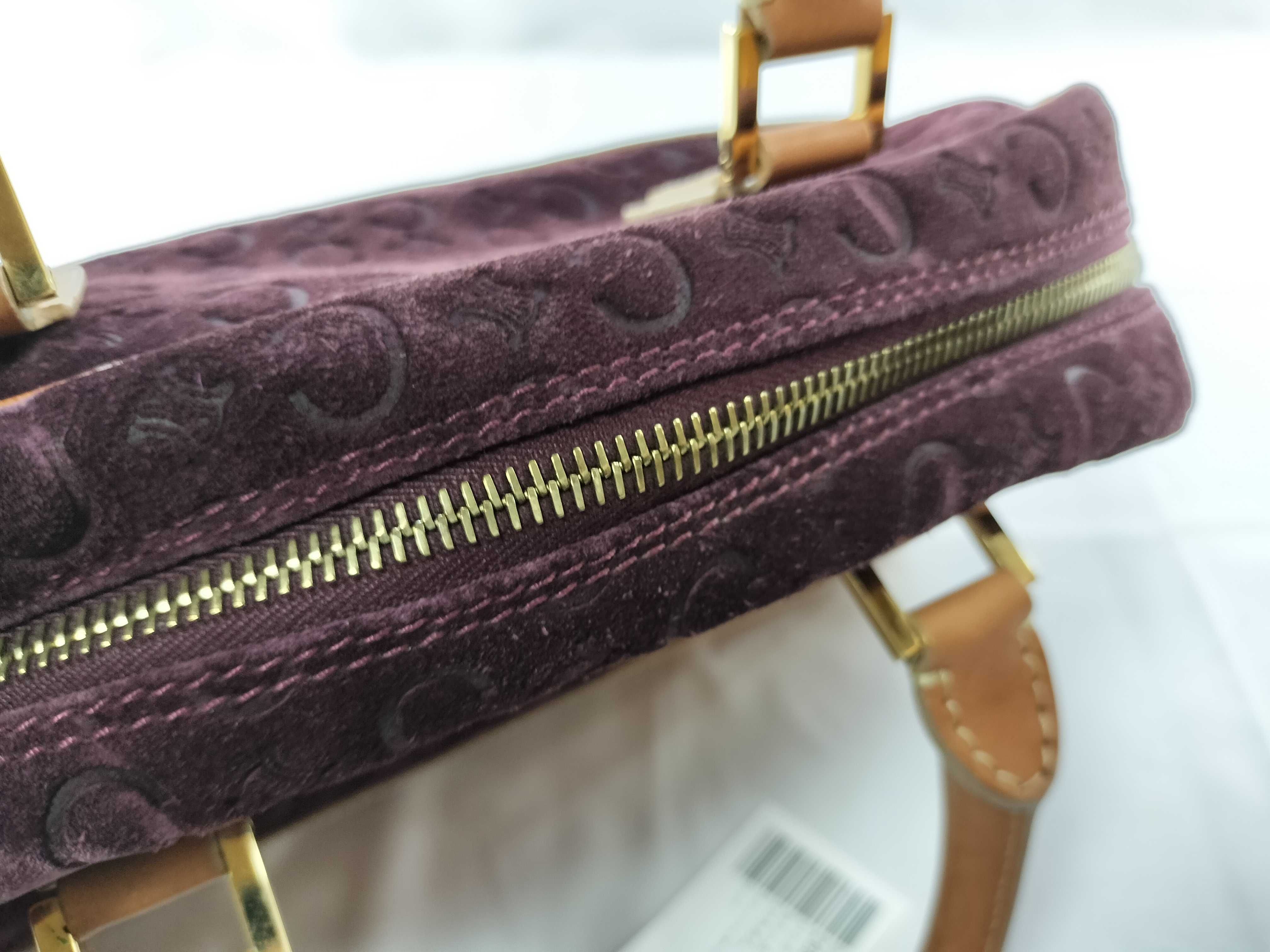 Suede x Leather C Macadam Mini Handbag — view 5