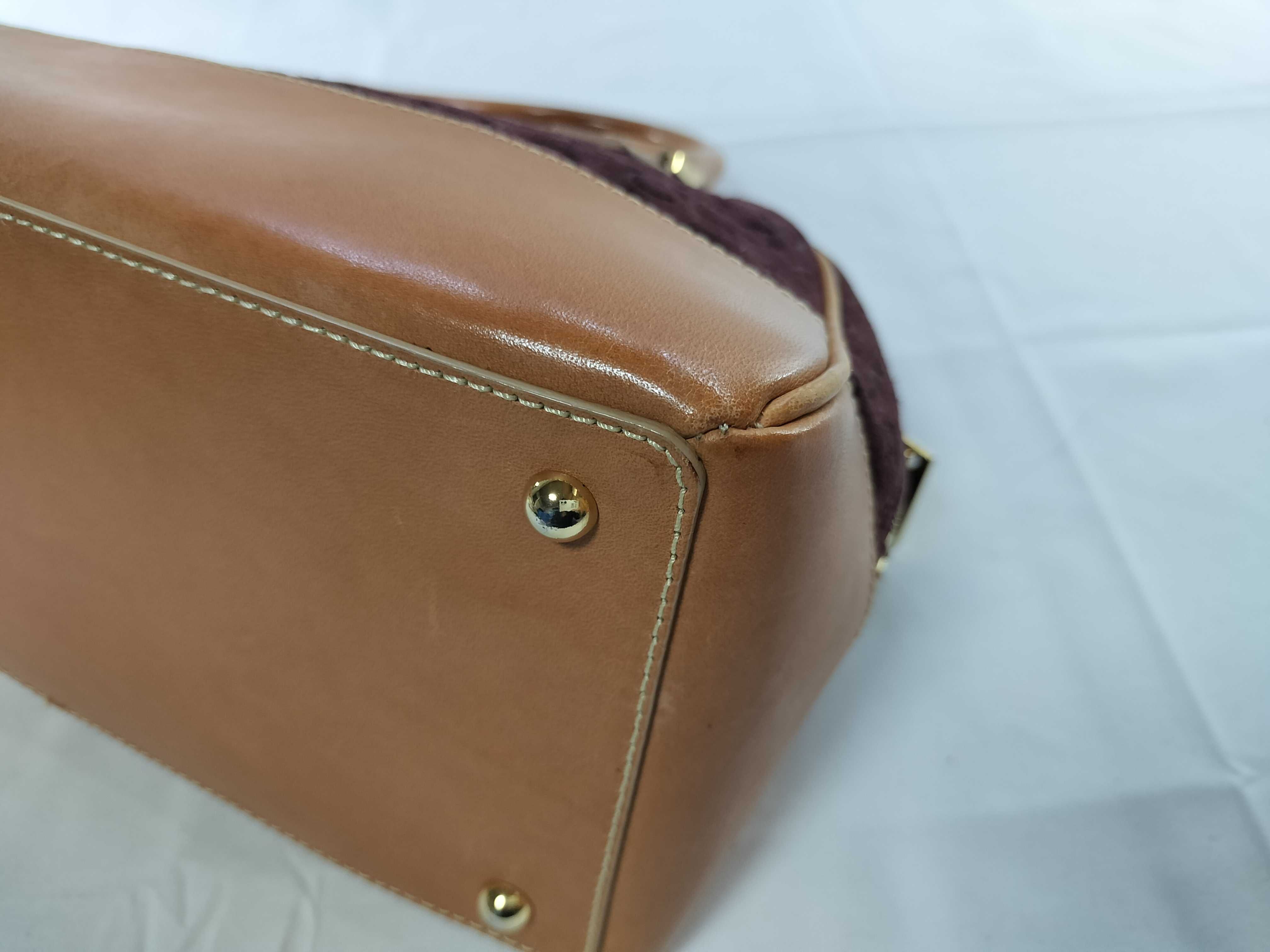 Suede x Leather C Macadam Mini Handbag — view 6