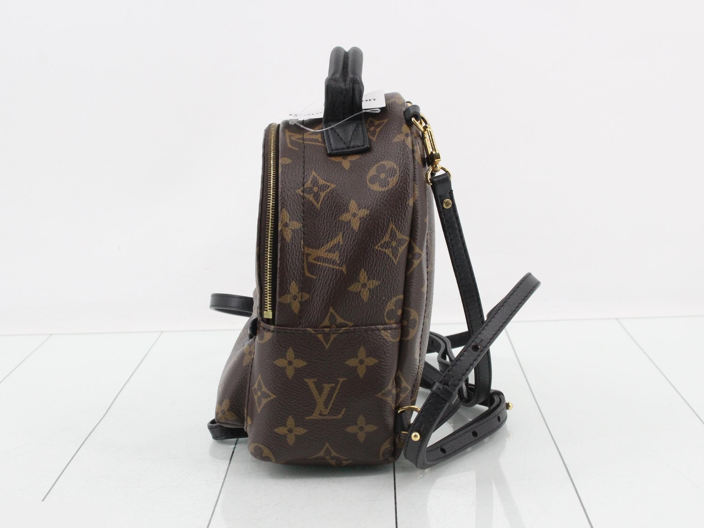 Monogram Palm Springs Backpack MINI — view 3