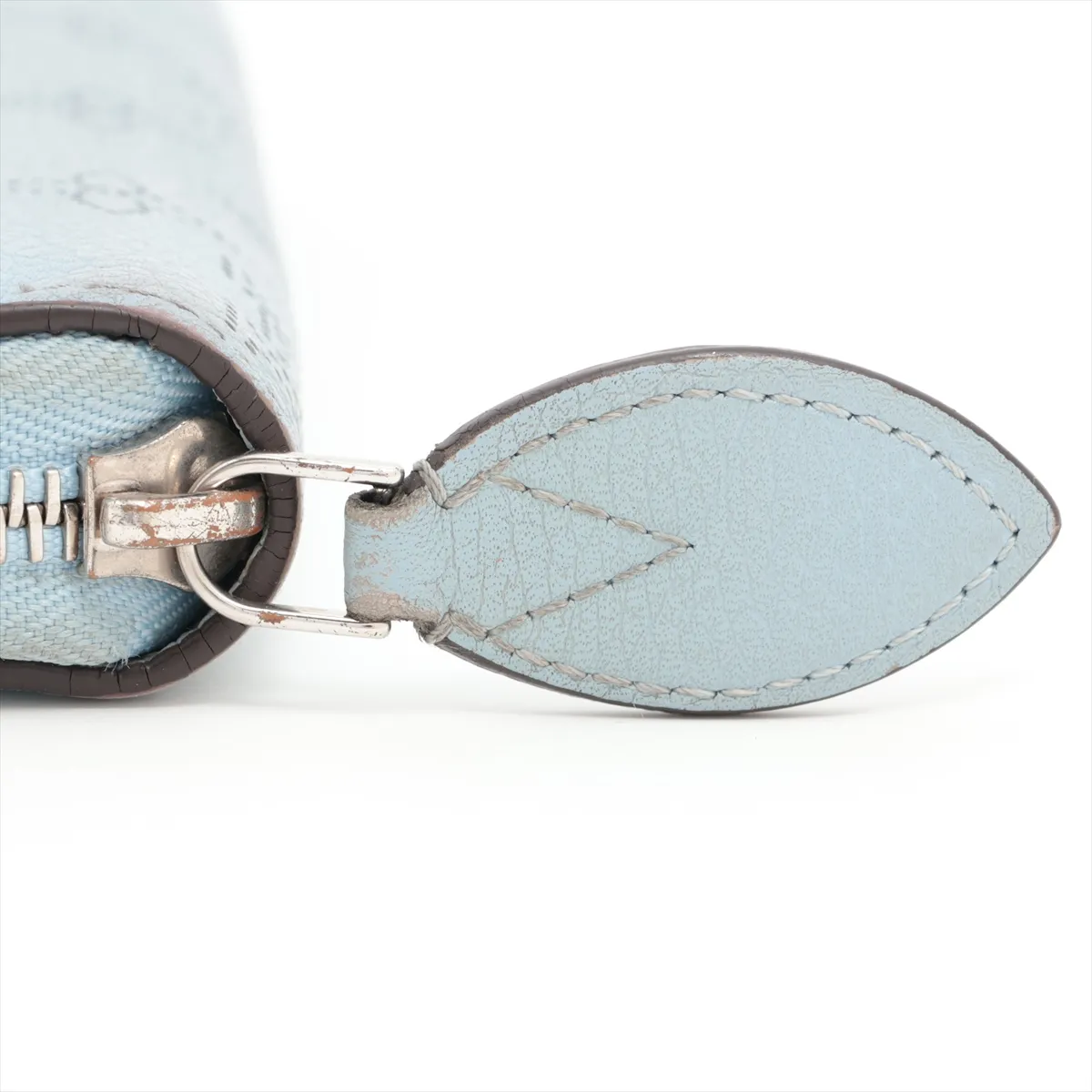 Mahina Zippy Wallet - Blue Round Zip Wallet Serial Unknown M29052 — view 13