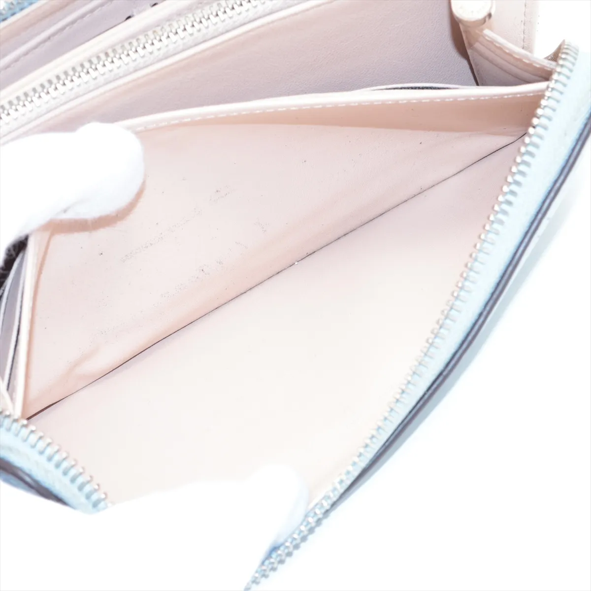 Mahina Zippy Wallet - Blue Round Zip Wallet Serial Unknown M29052 — view 9