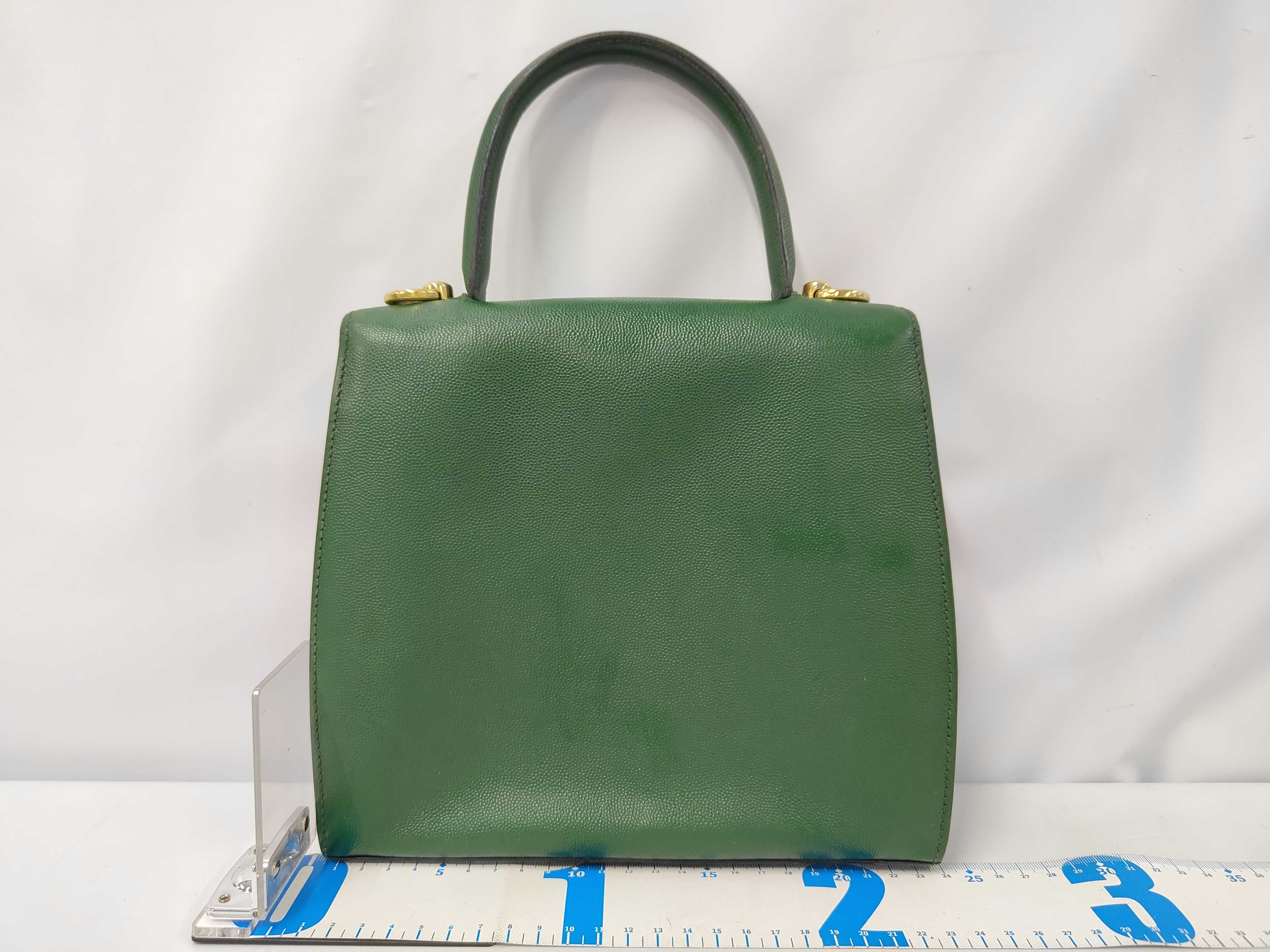 Vintage Leather Hand Shoulder Bag — view 2