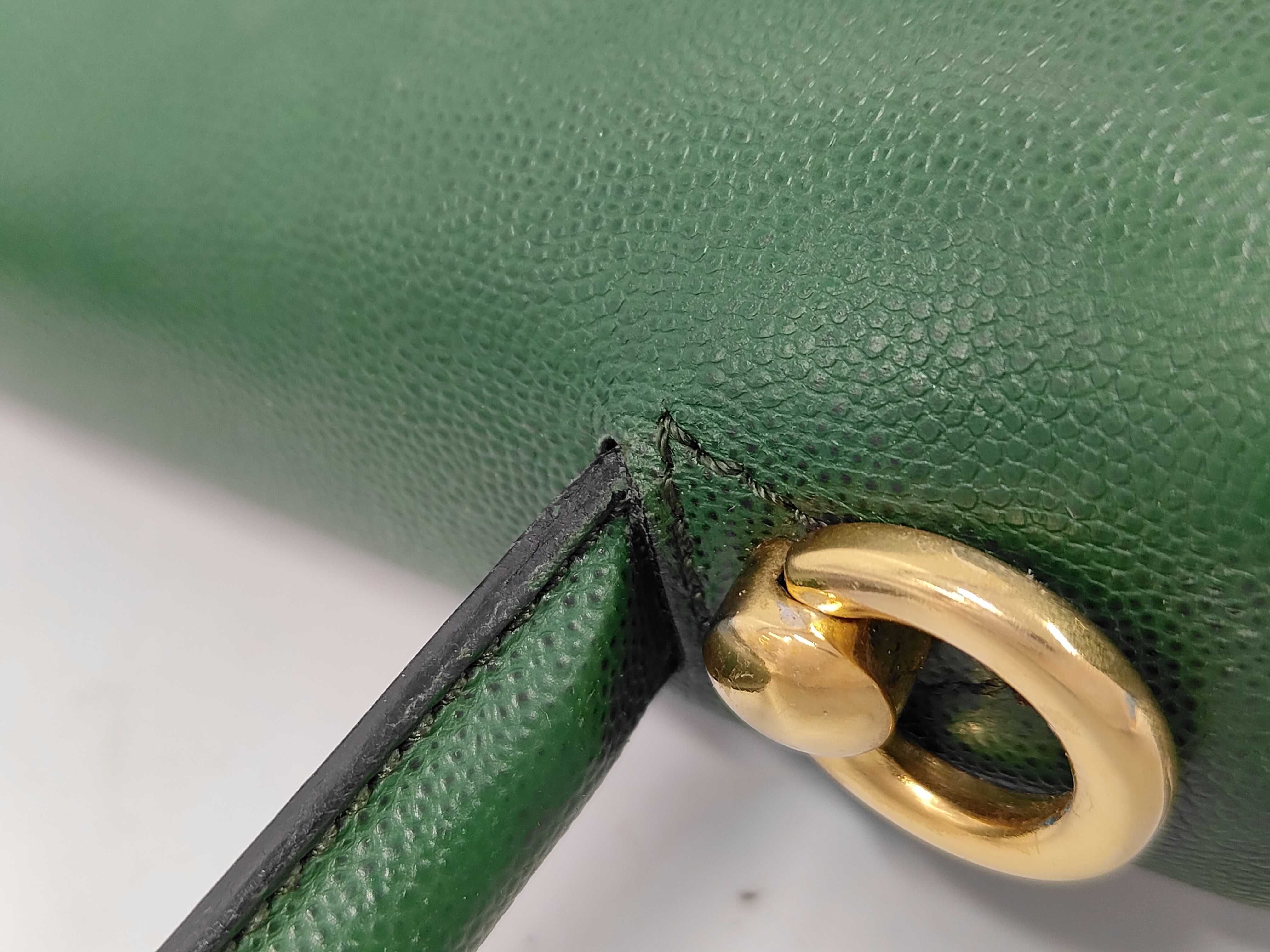 Vintage Leather Hand Shoulder Bag — view 6