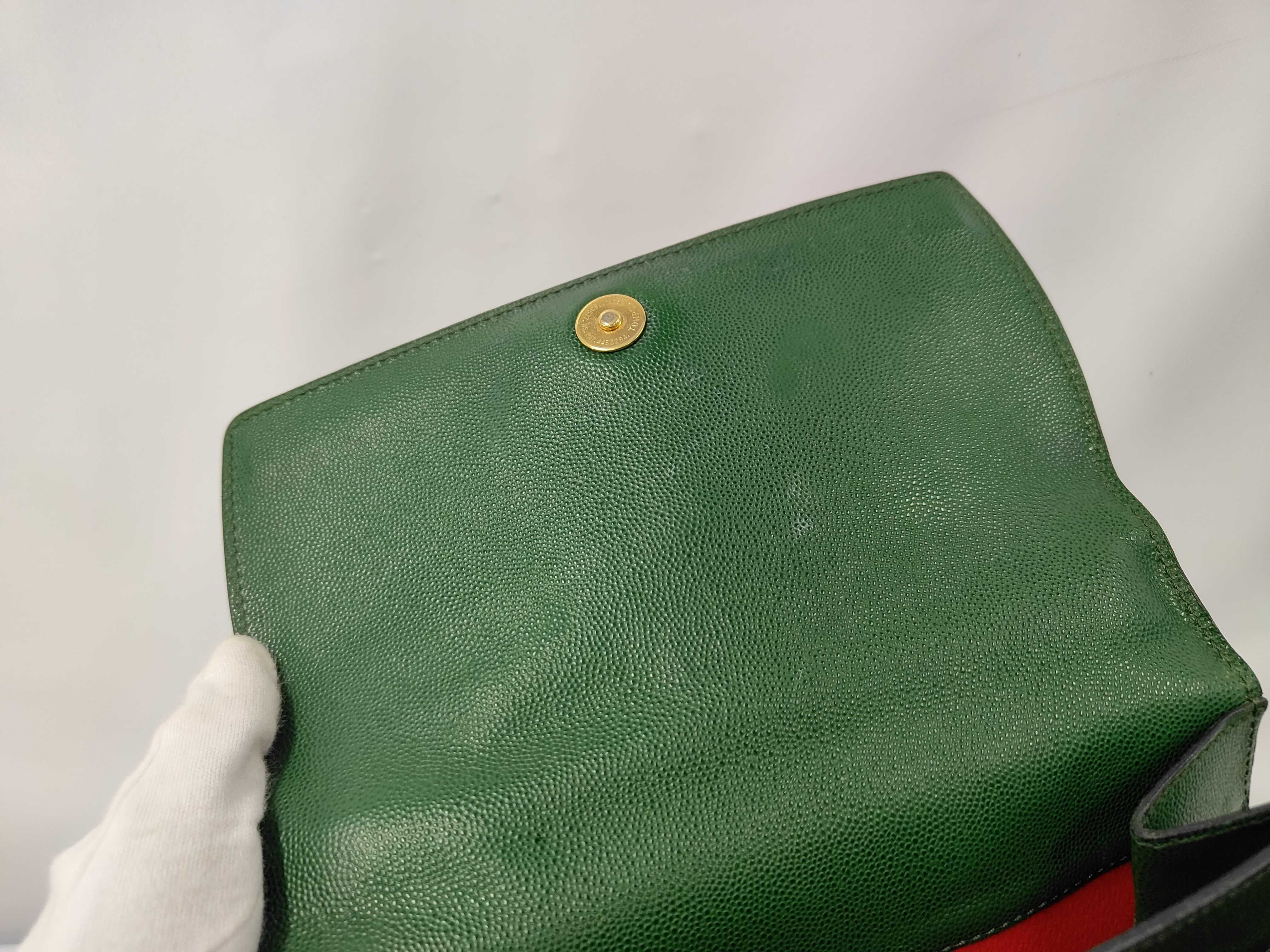 Vintage Leather Hand Shoulder Bag — view 8
