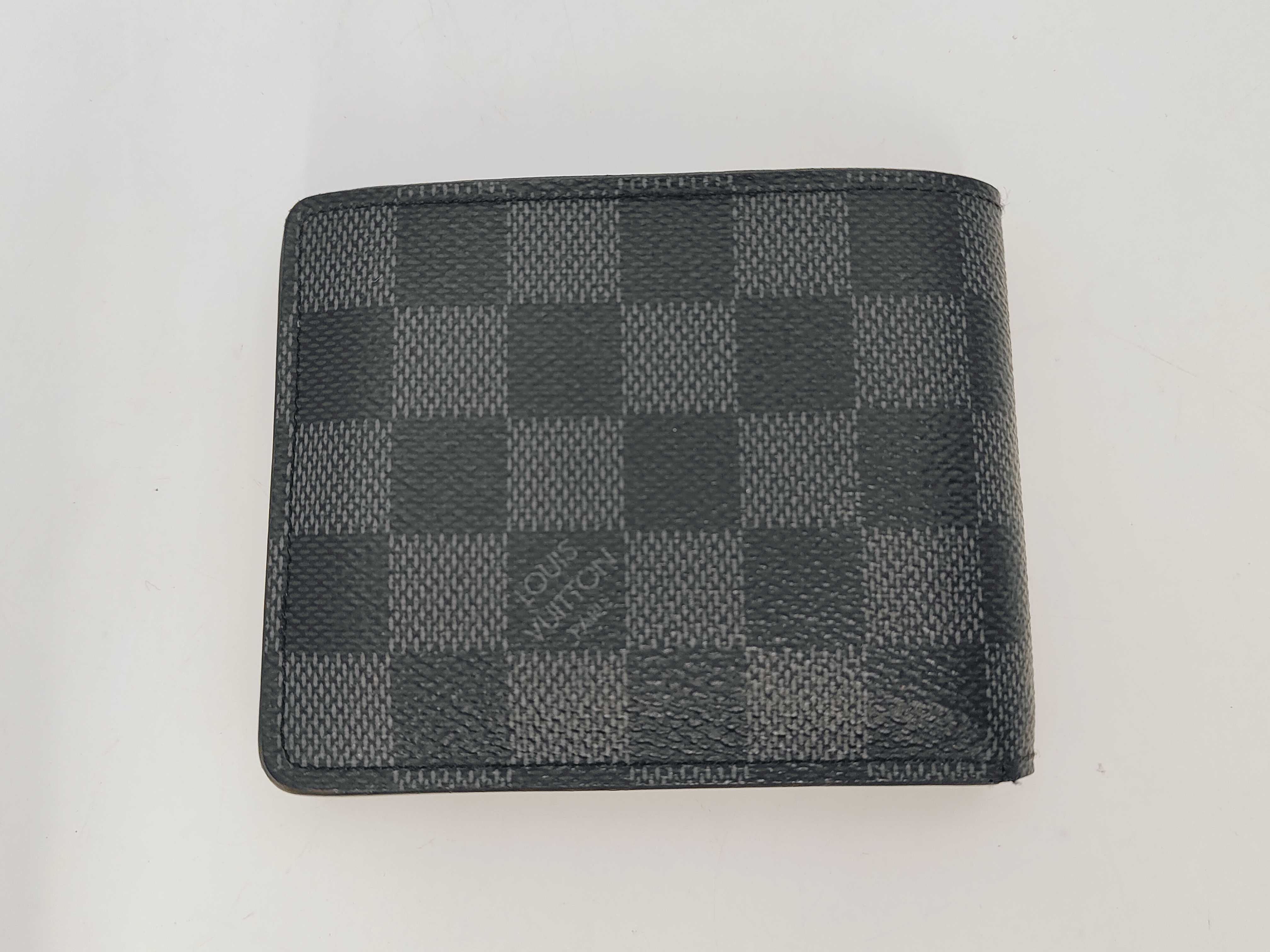 Damier brand bag, black, Portefeuille Marco N63261SD2178 wallet