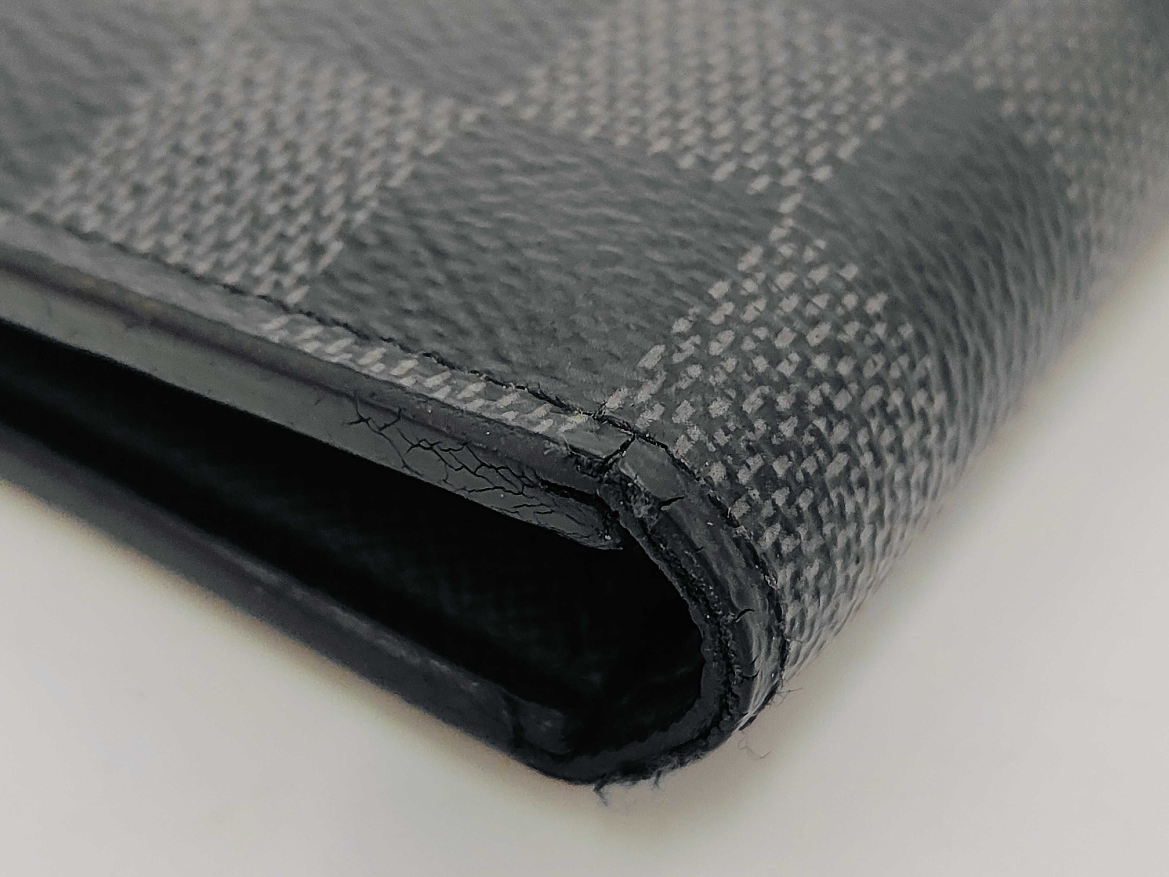 Damier brand bag, black, Portefeuille Marco N63261SD2178 wallet — view 7