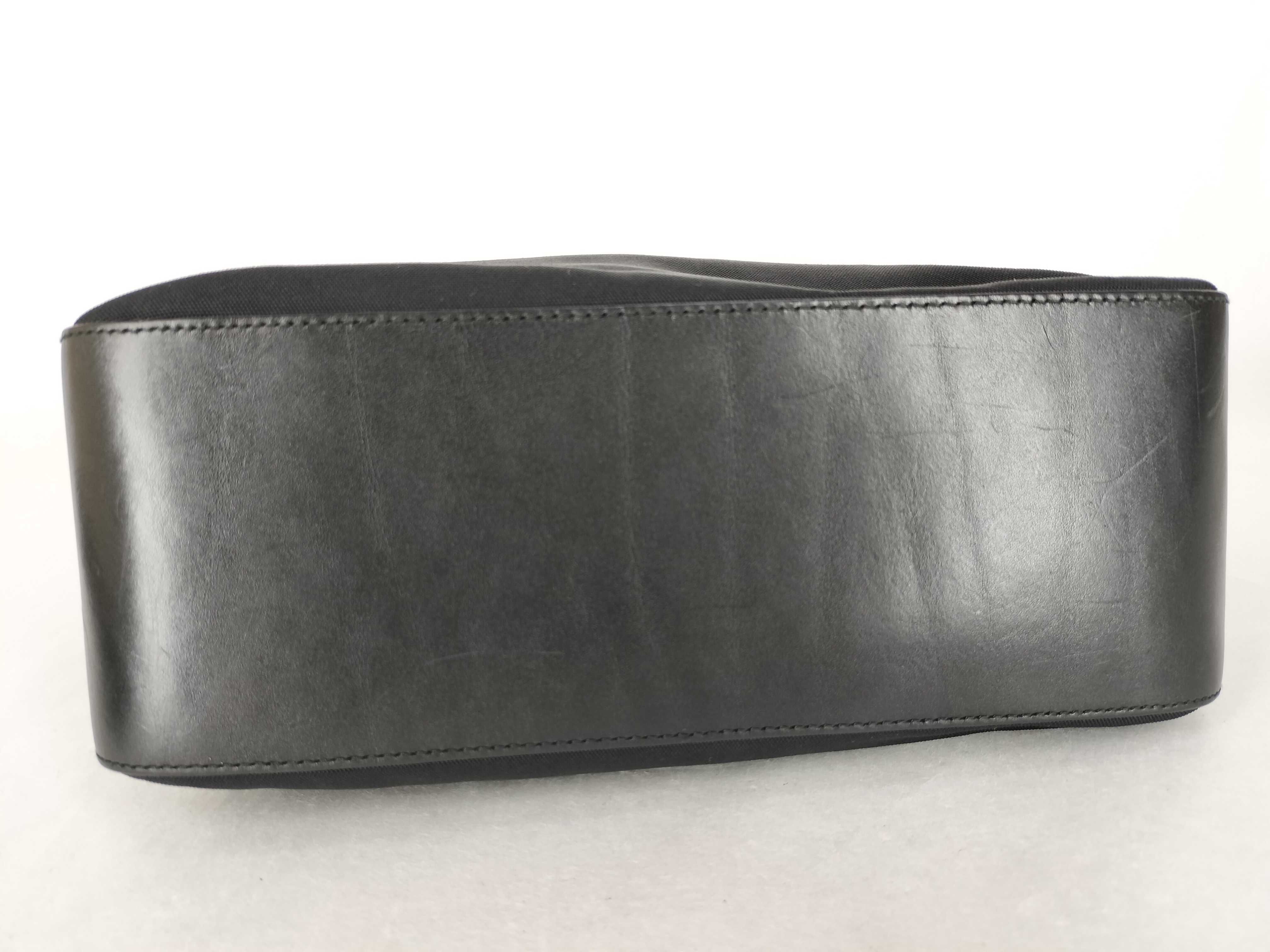 001.3766 Nylon x Leather Shoulder Bag with Dust Bag — view 8