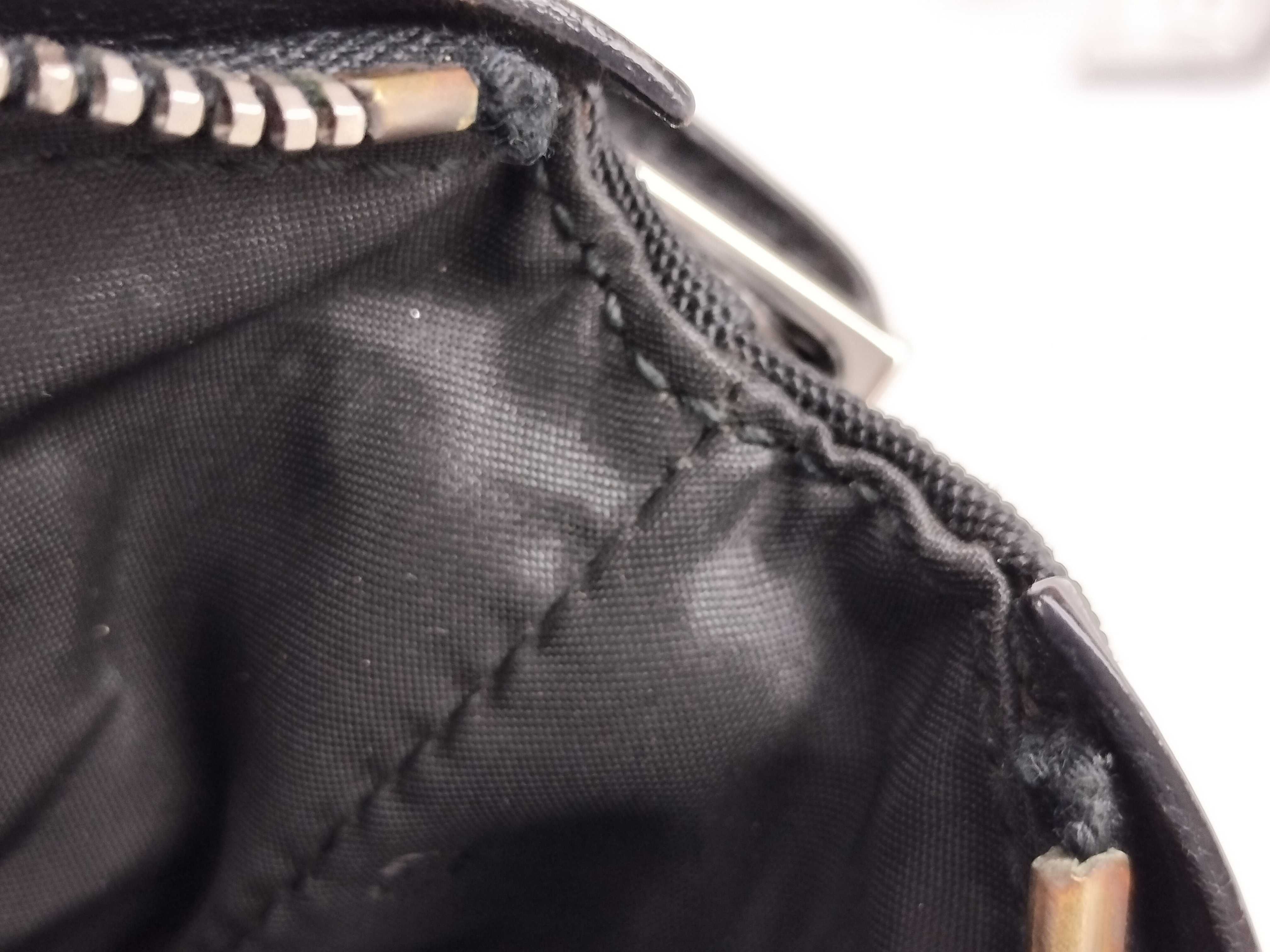 001.3766 Nylon x Leather Shoulder Bag with Dust Bag — view 9