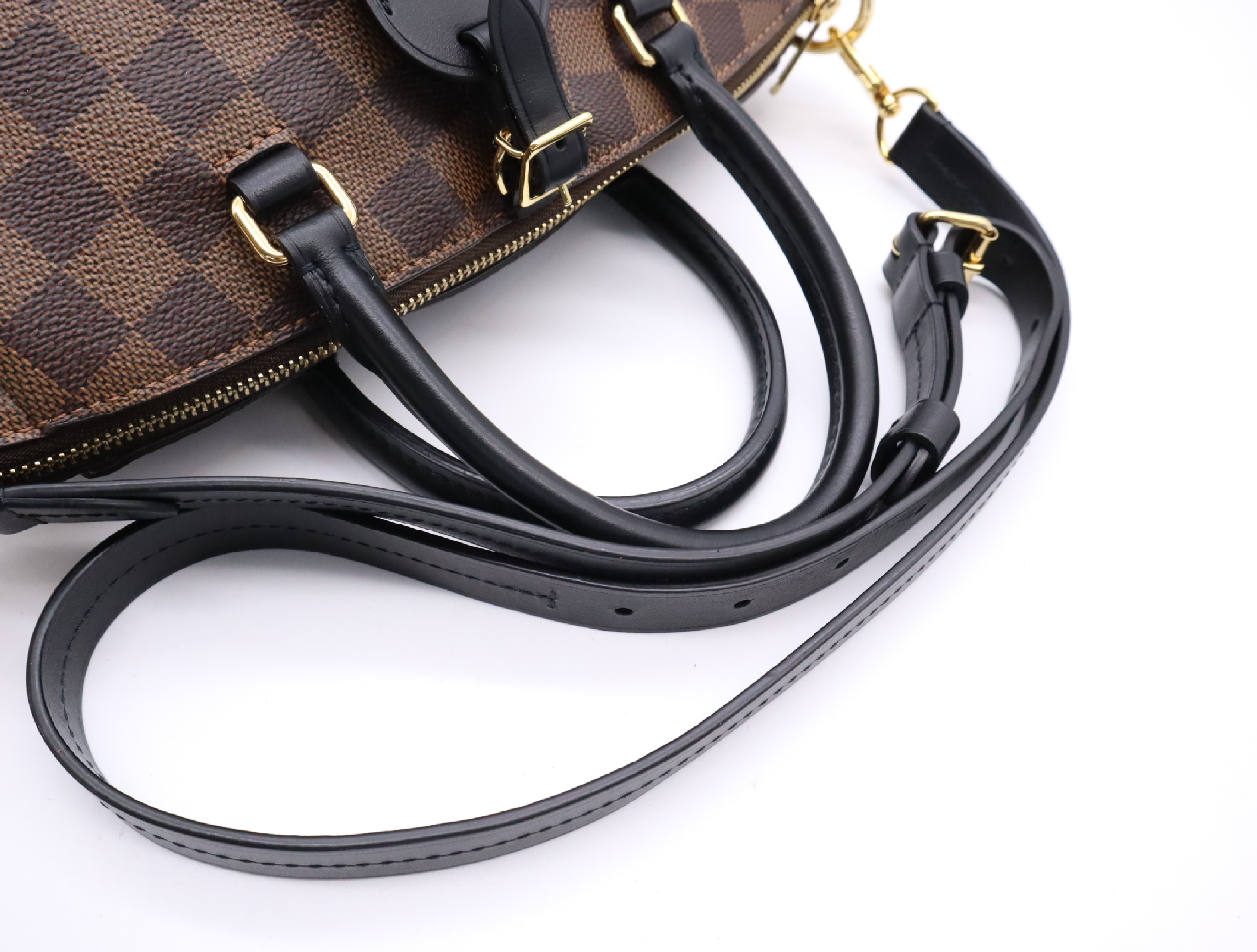 N45282 Damier Odeon Tote PM with shoulder strap and charm, RFID verified, handbag. — view 12
