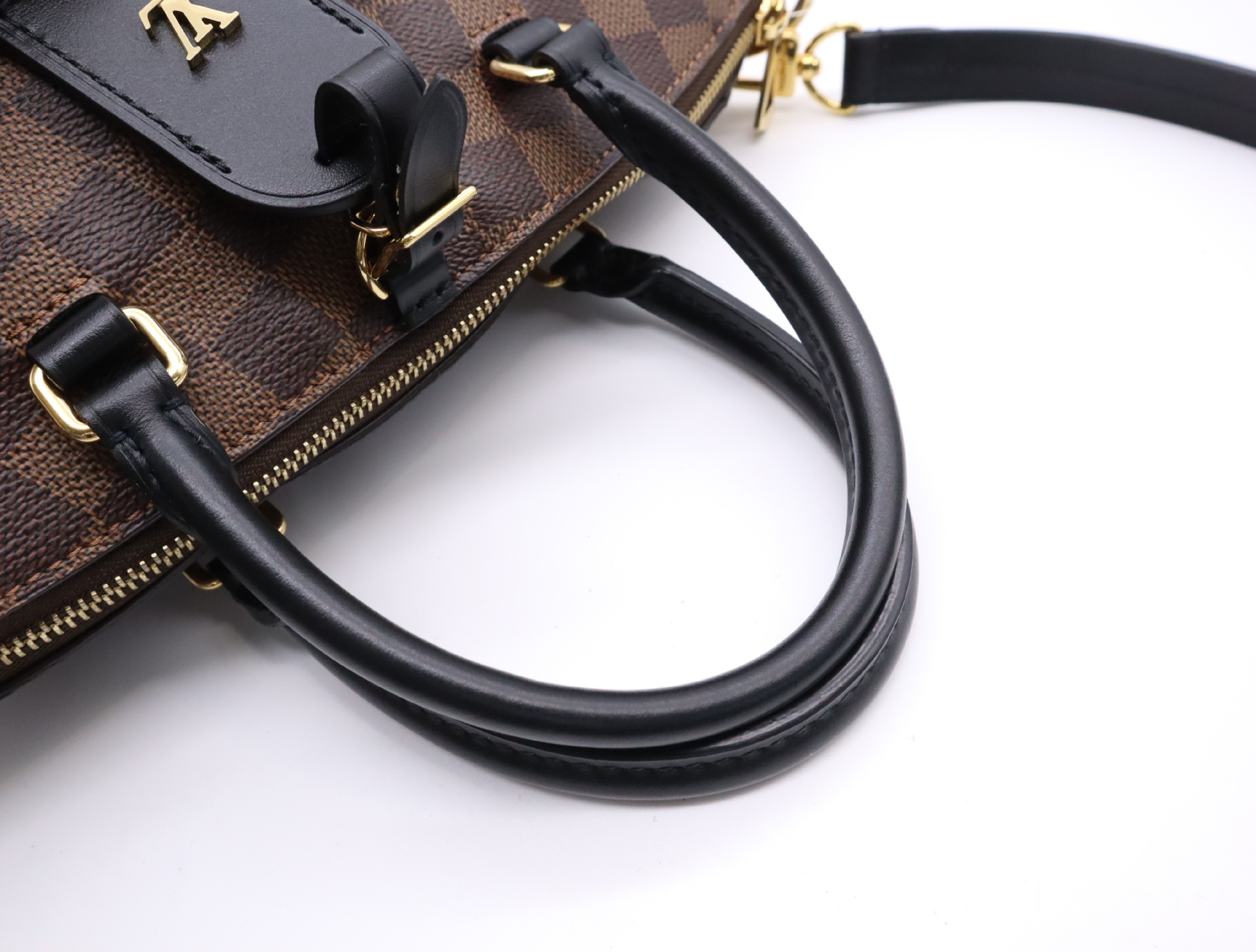 N45282 Damier Odeon Tote PM with shoulder strap and charm, RFID verified, handbag. — view 13