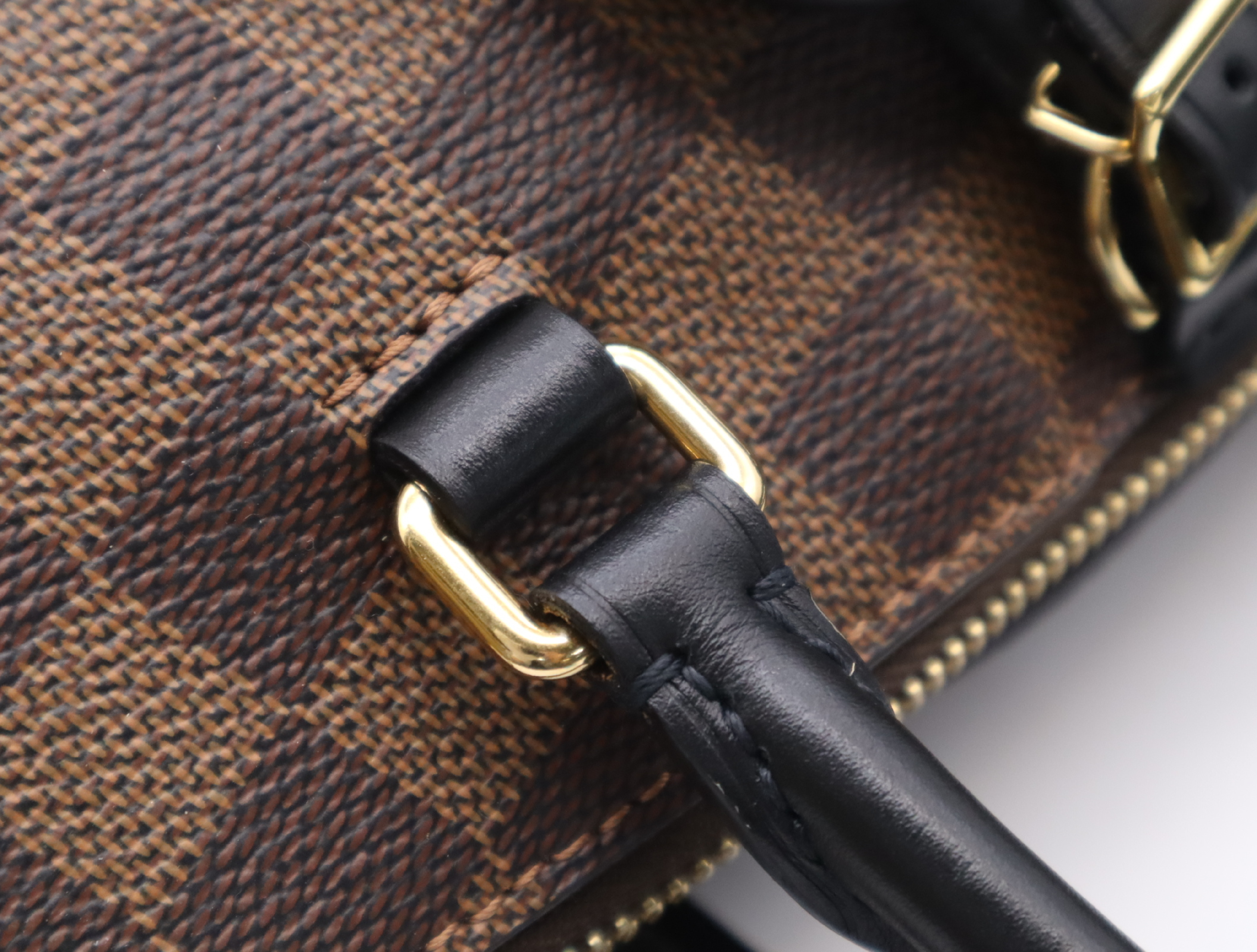 N45282 Damier Odeon Tote PM with shoulder strap and charm, RFID verified, handbag. — view 9