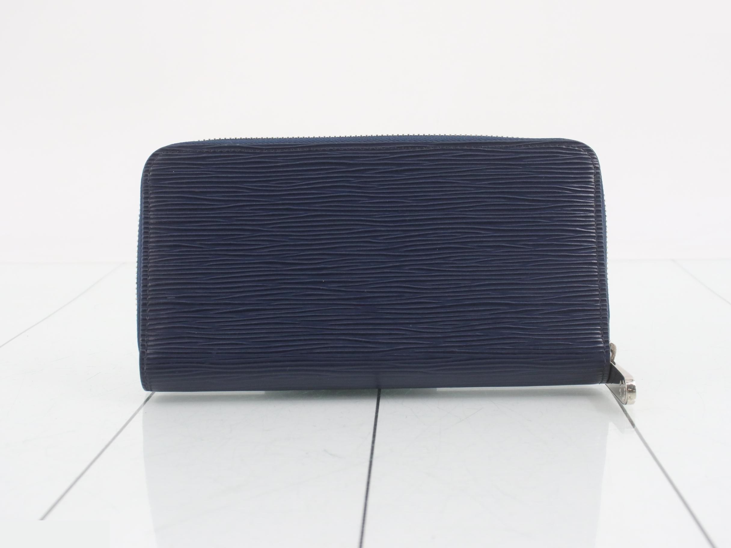 Zippy Wallet, Indigo Blue, Long Wallet, with Box — view 2
