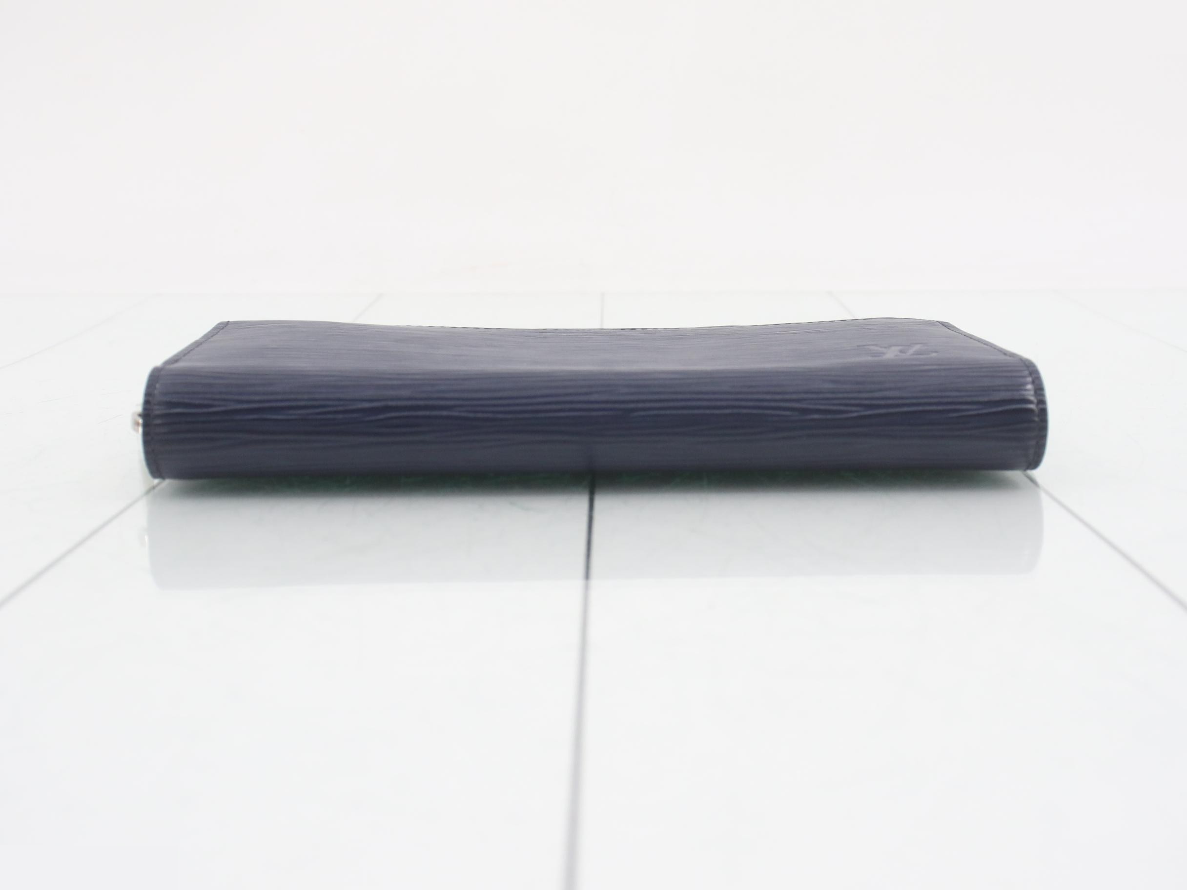 Zippy Wallet, Indigo Blue, Long Wallet, with Box — view 3