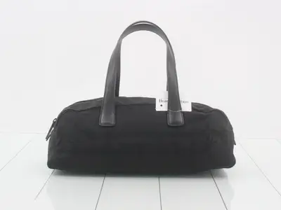 New Travel Line Mini Boston Bag, Black