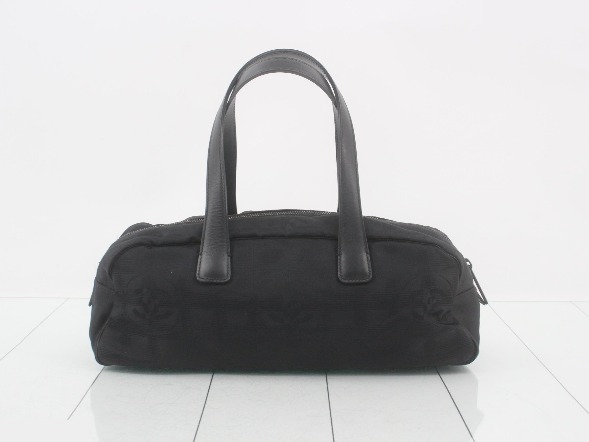 New Travel Line Mini Boston Bag, Black — view 2