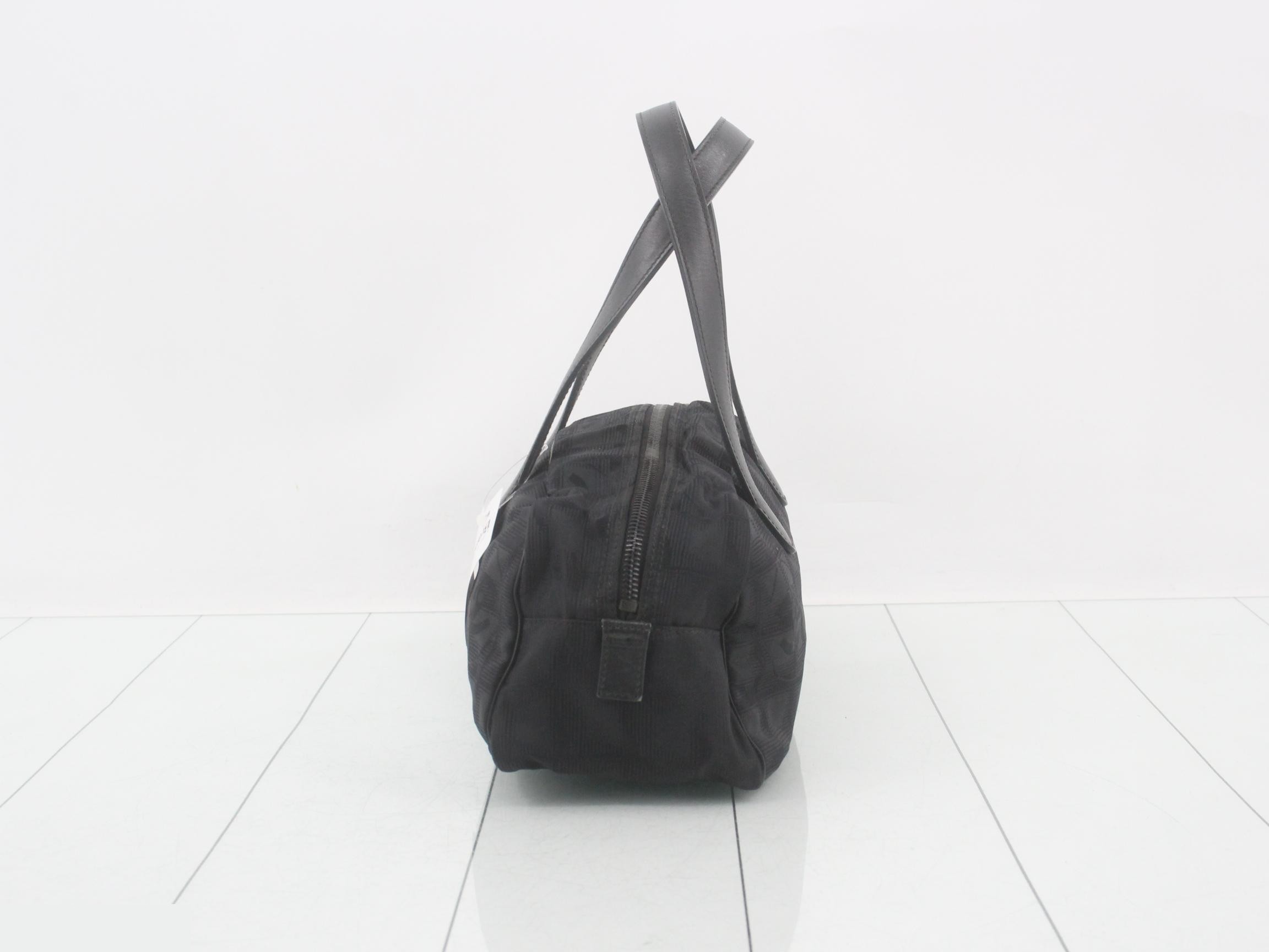 New Travel Line Mini Boston Bag, Black — view 3