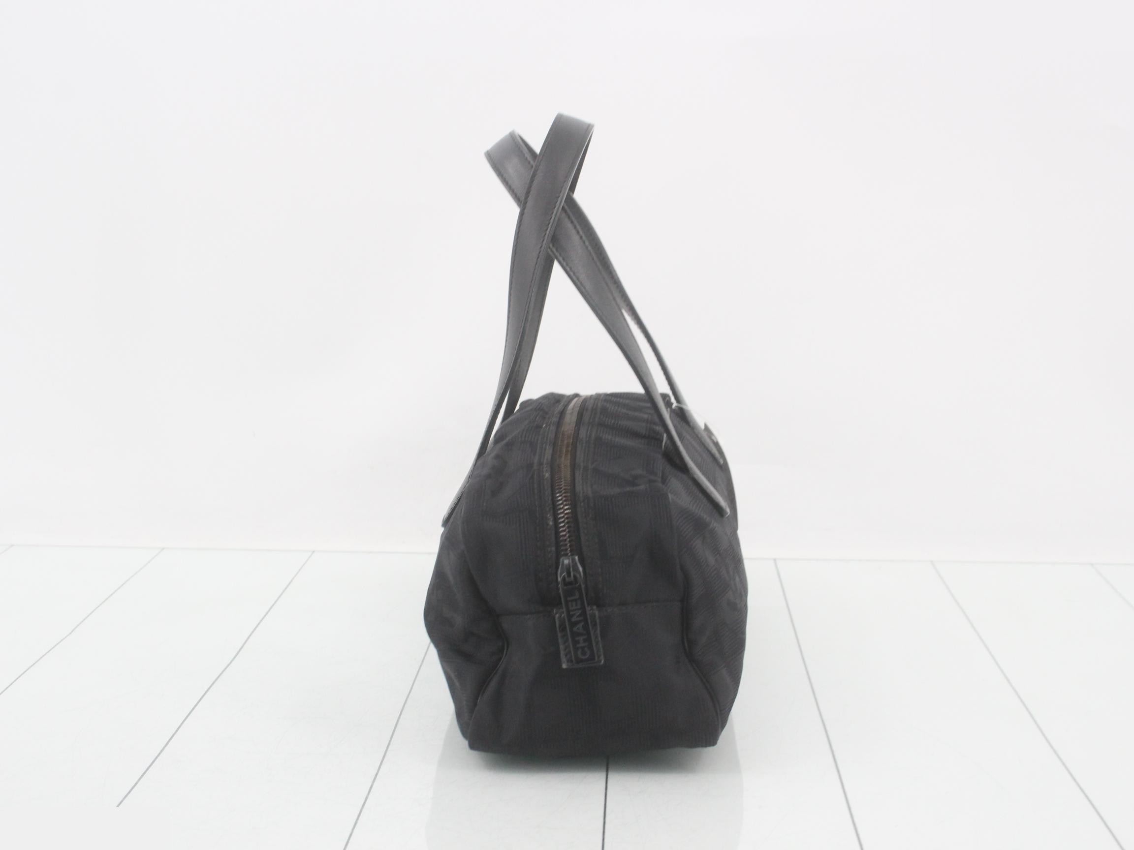 New Travel Line Mini Boston Bag, Black — view 4