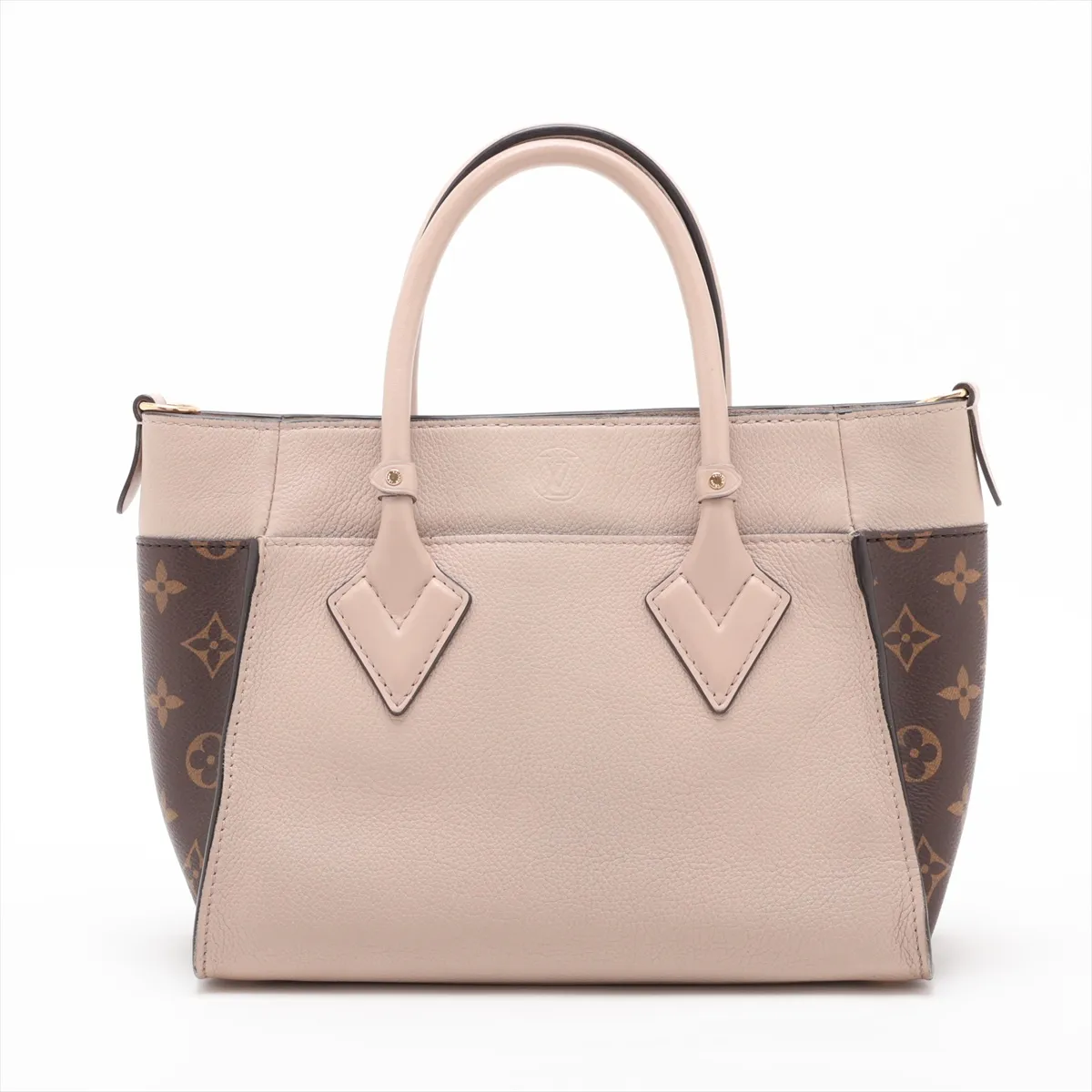 Monogram On My Side PM M57729 Beige x Brown (RFID detected) — view 2