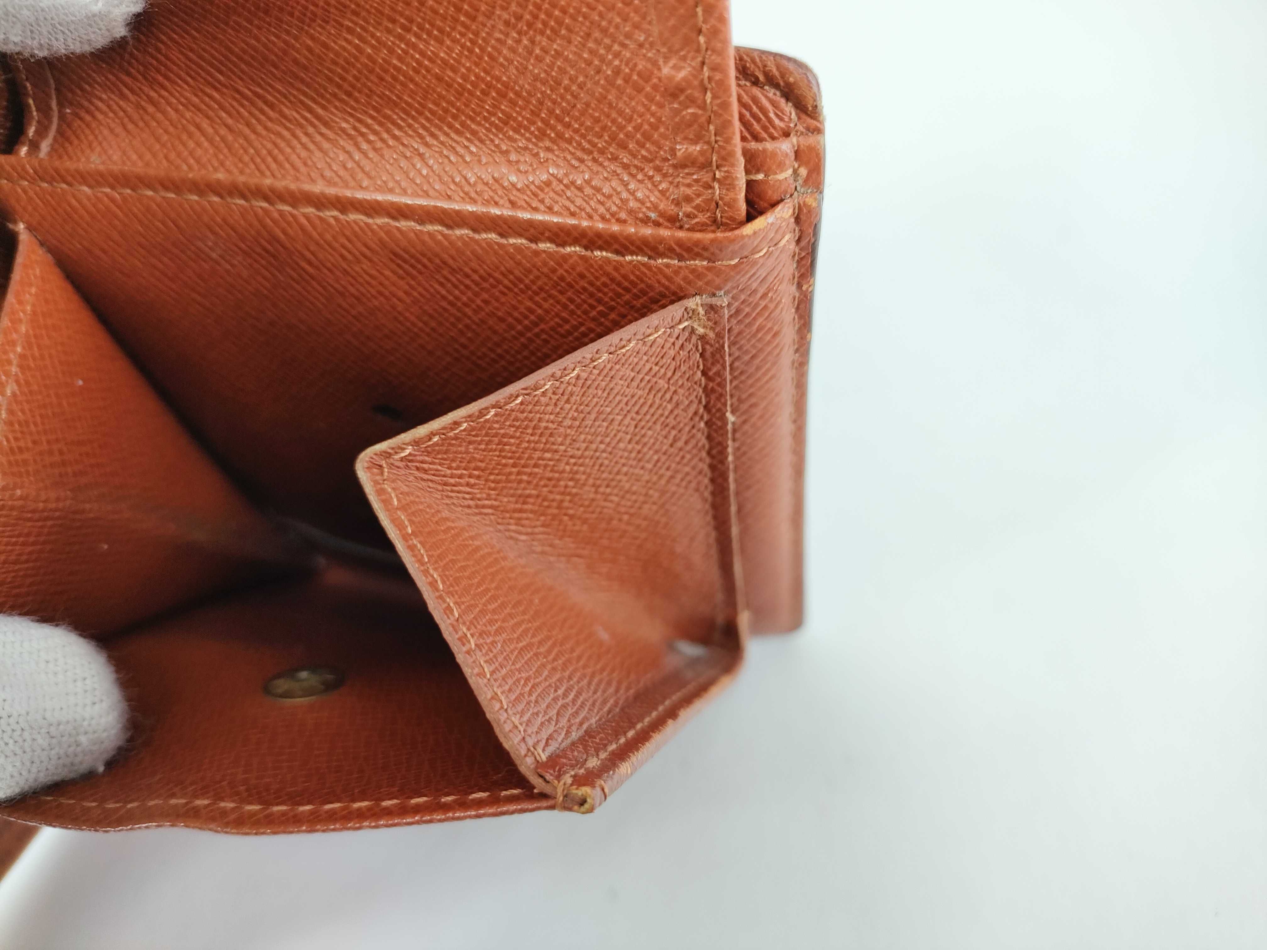 Monogram LV Wallet Portefeuille Marco Brown Wallet — view 12
