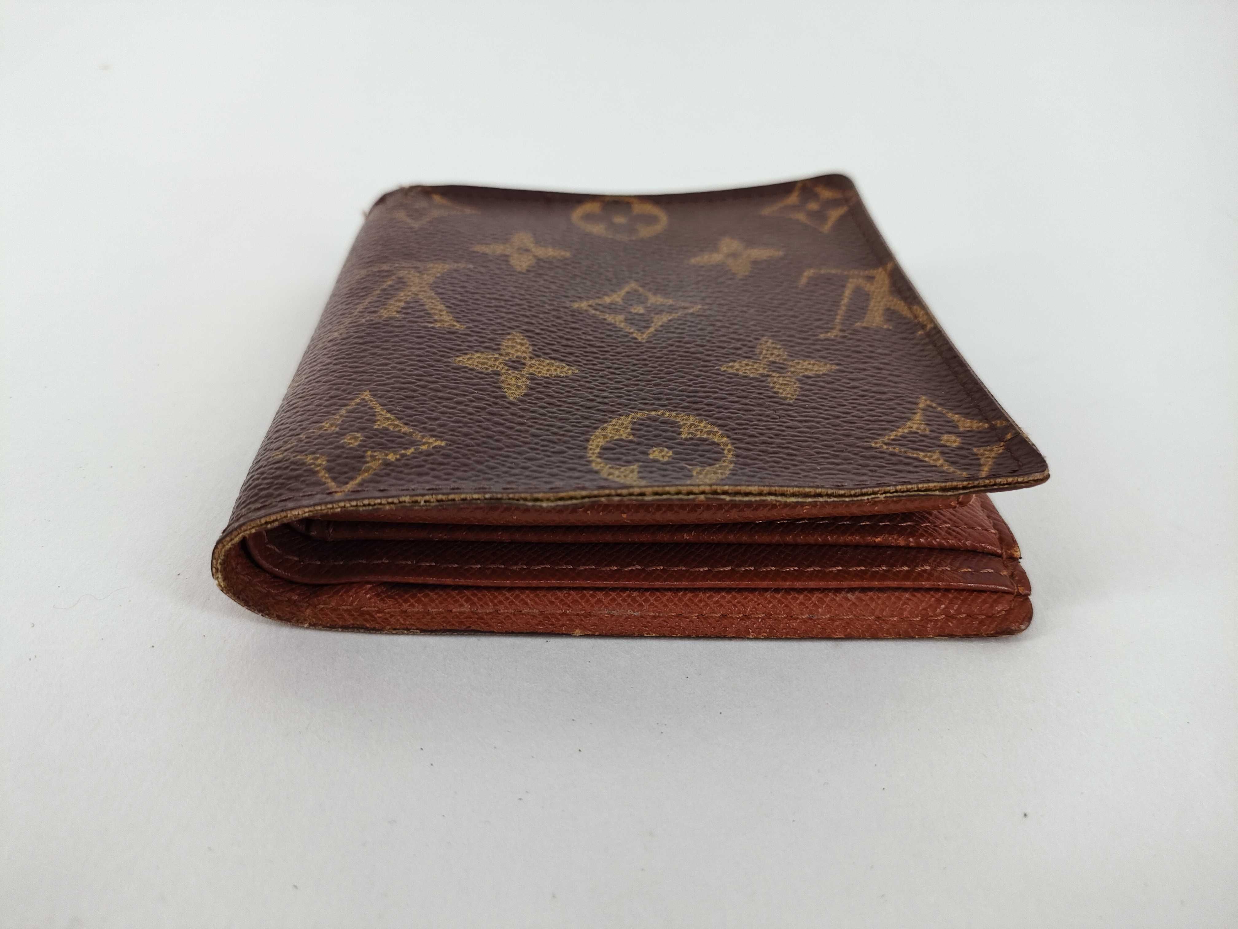 Monogram LV Wallet Portefeuille Marco Brown Wallet — view 6