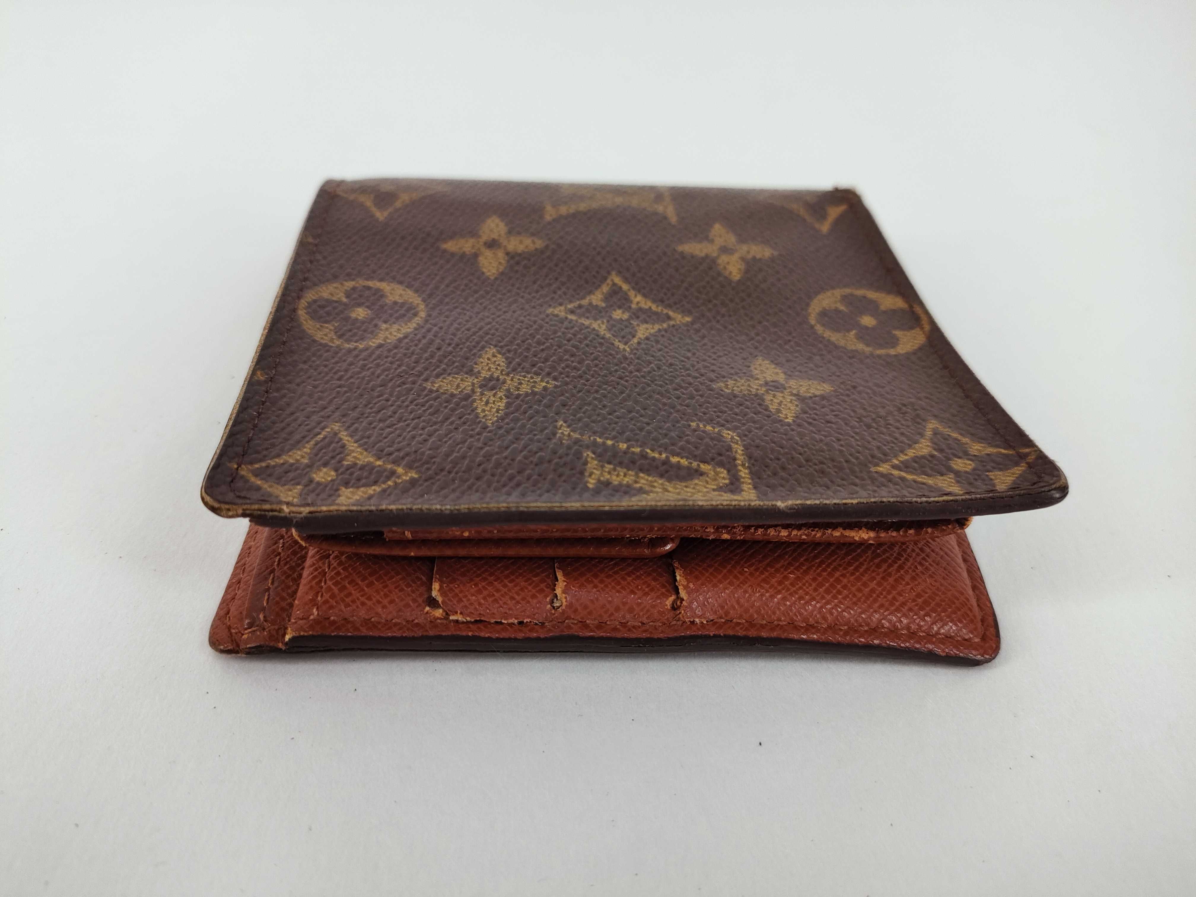 Monogram LV Wallet Portefeuille Marco Brown Wallet — view 7