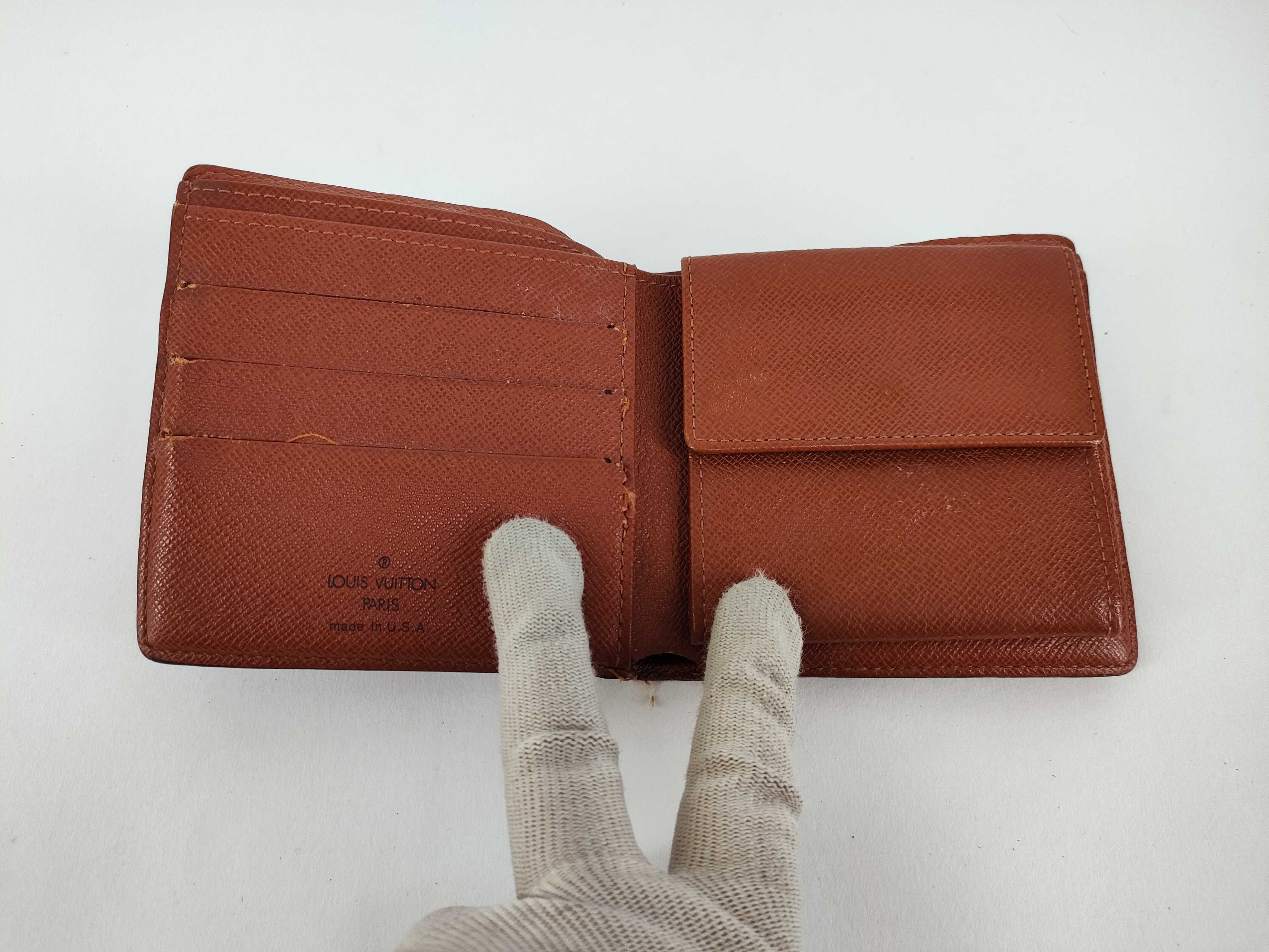 Monogram LV Wallet Portefeuille Marco Brown Wallet — view 8