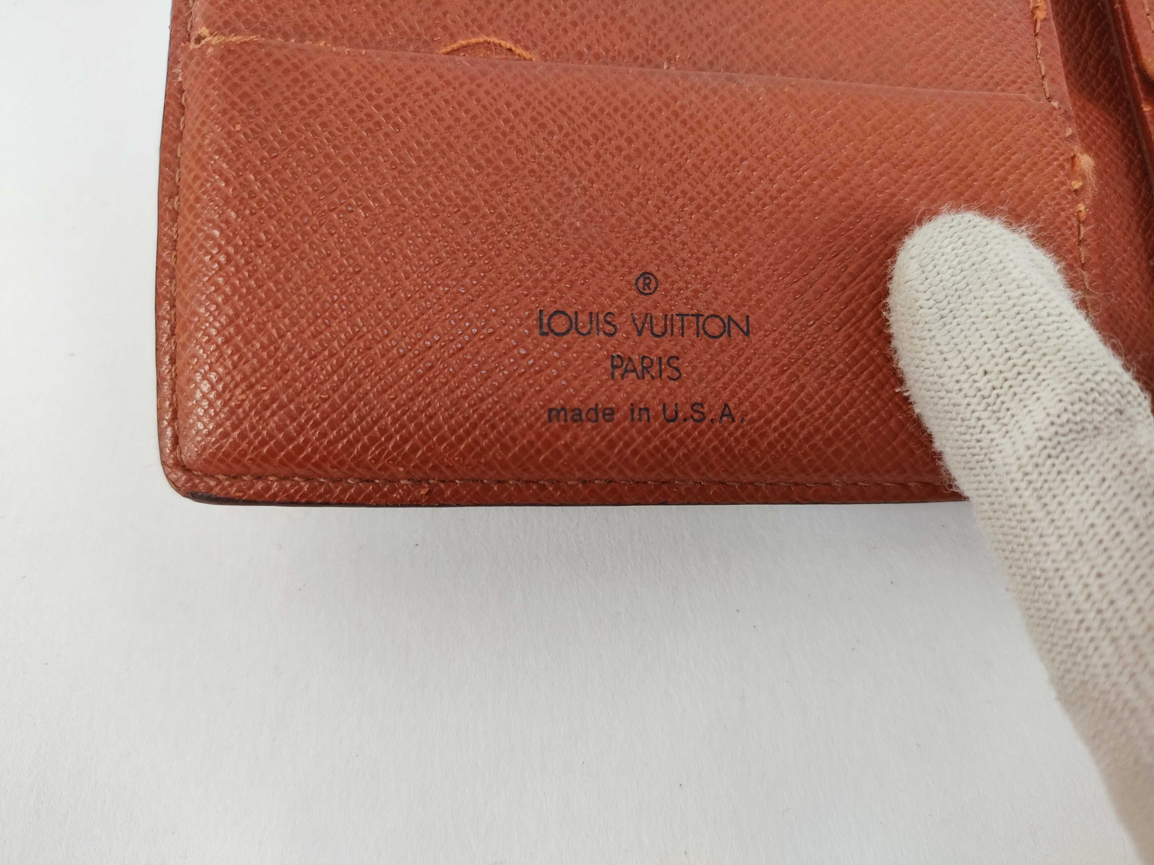 Monogram LV Wallet Portefeuille Marco Brown Wallet — view 9