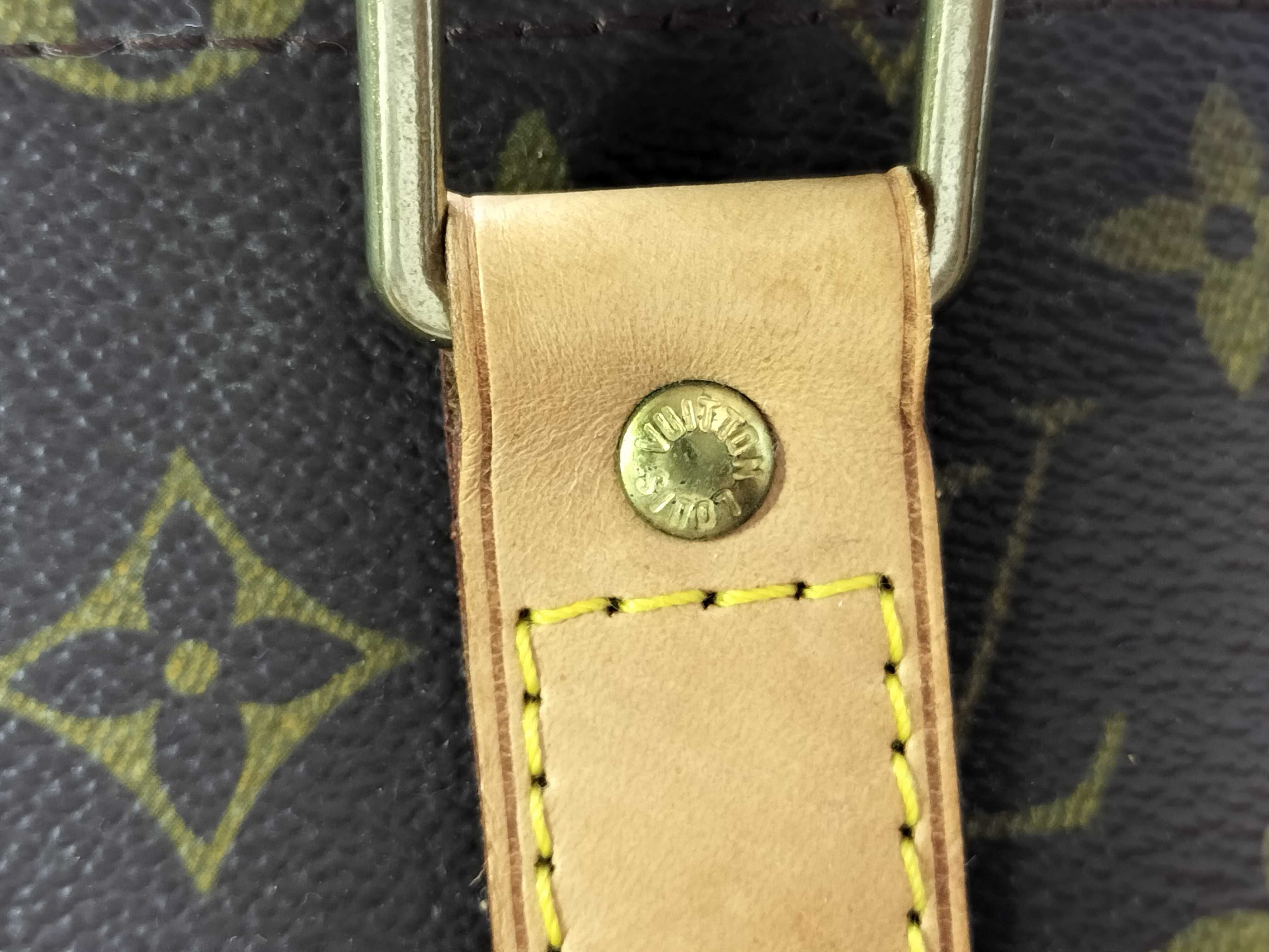 Monogram Louis Vuitton Keepall Bandoulière Boston Bag — view 15