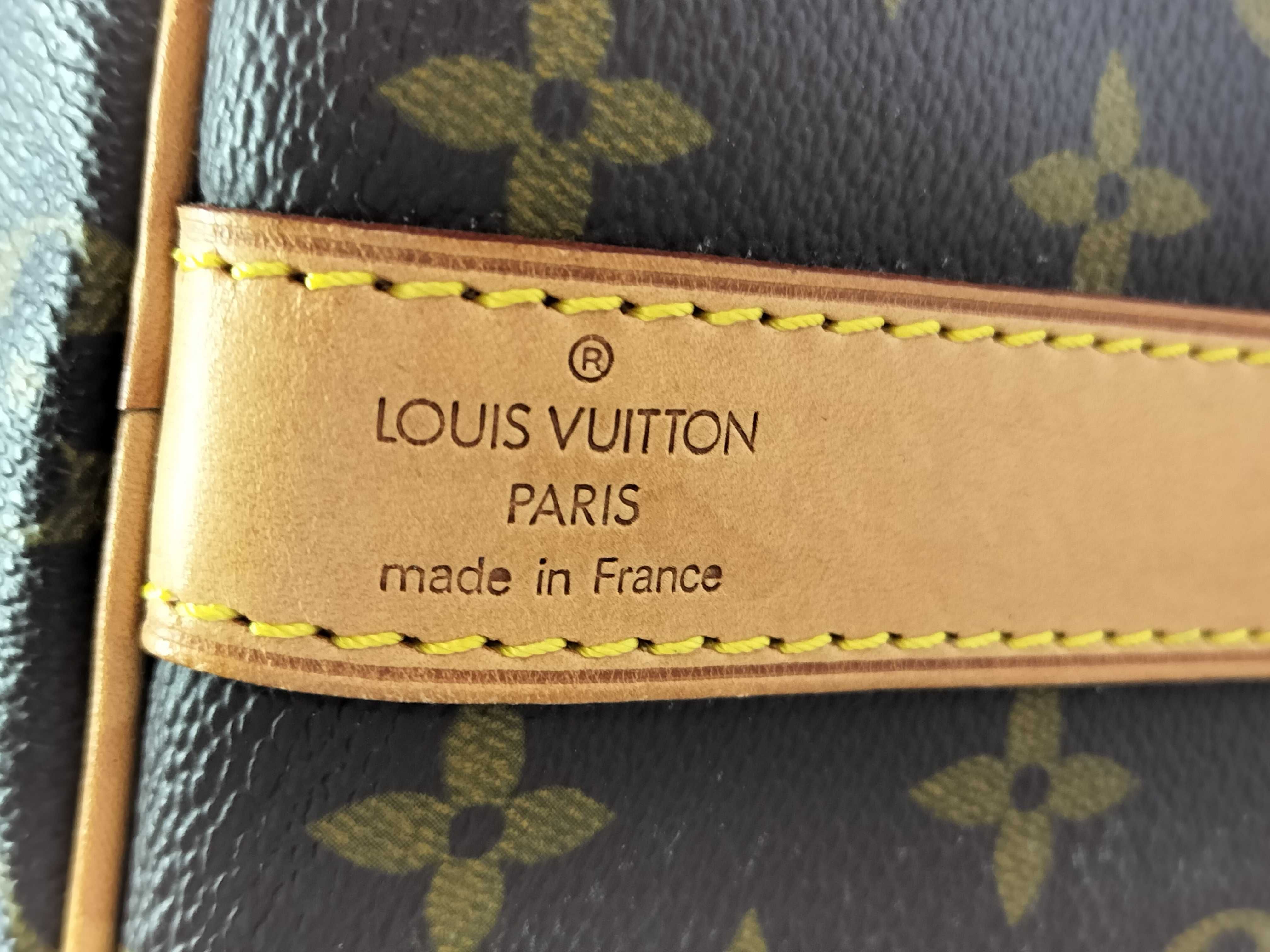 Monogram Louis Vuitton Keepall Bandoulière Boston Bag — view 9