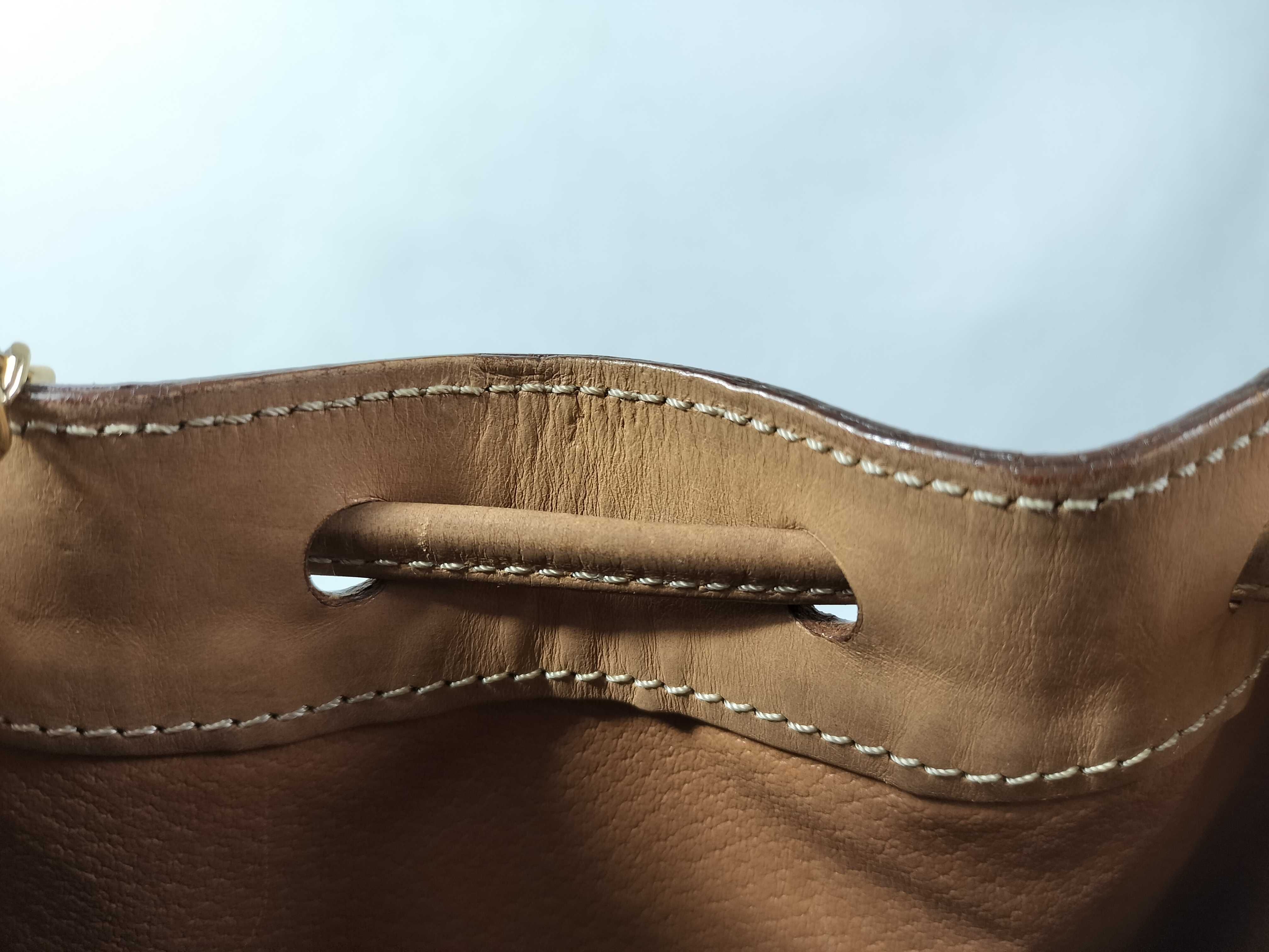 Macadam pattern drawstring shoulder bag — view 11