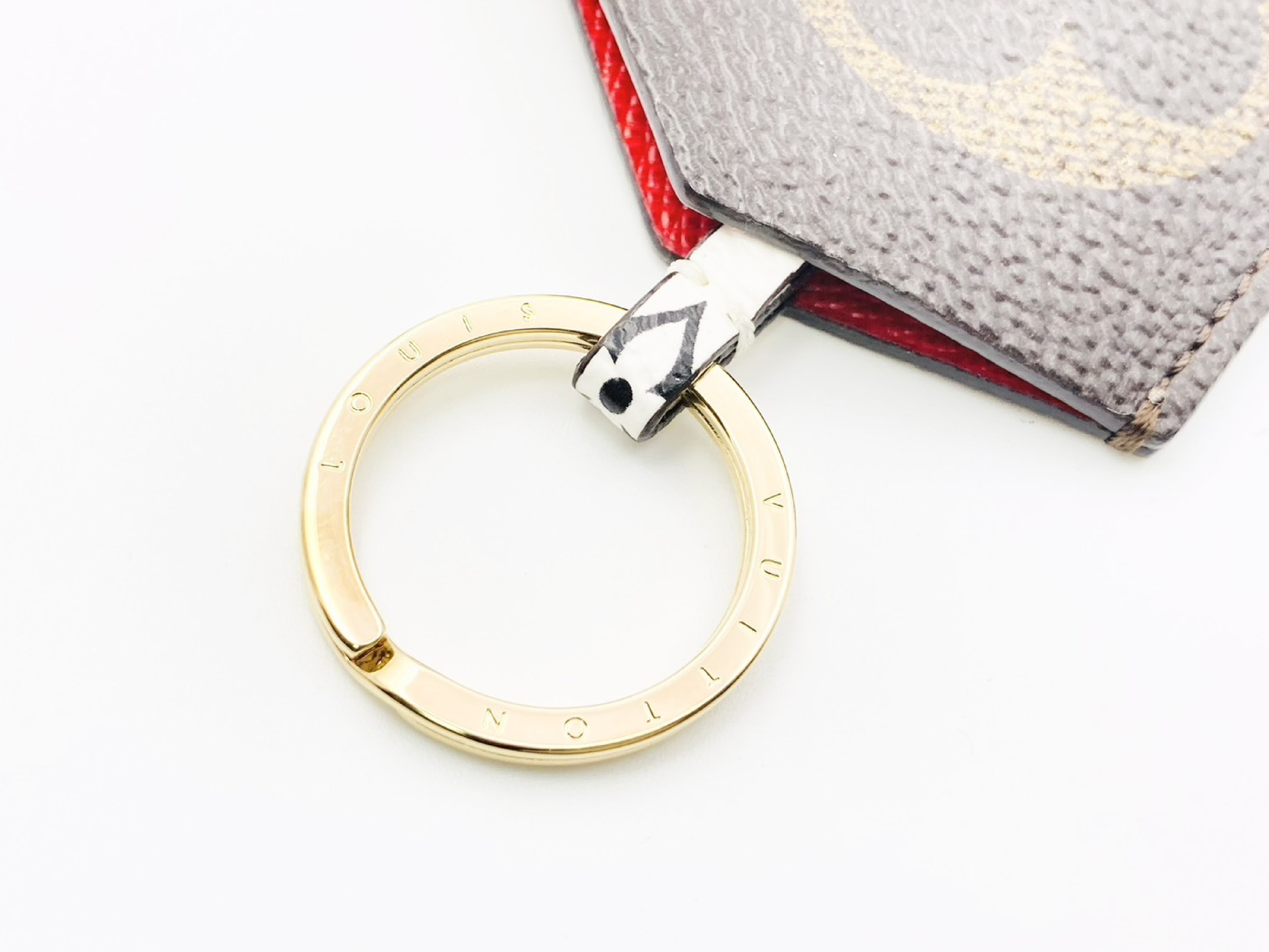 M67849 Monogram Giant Reverse Cloche Clé Charm, Brown CX0139, Other Accessories — view 3