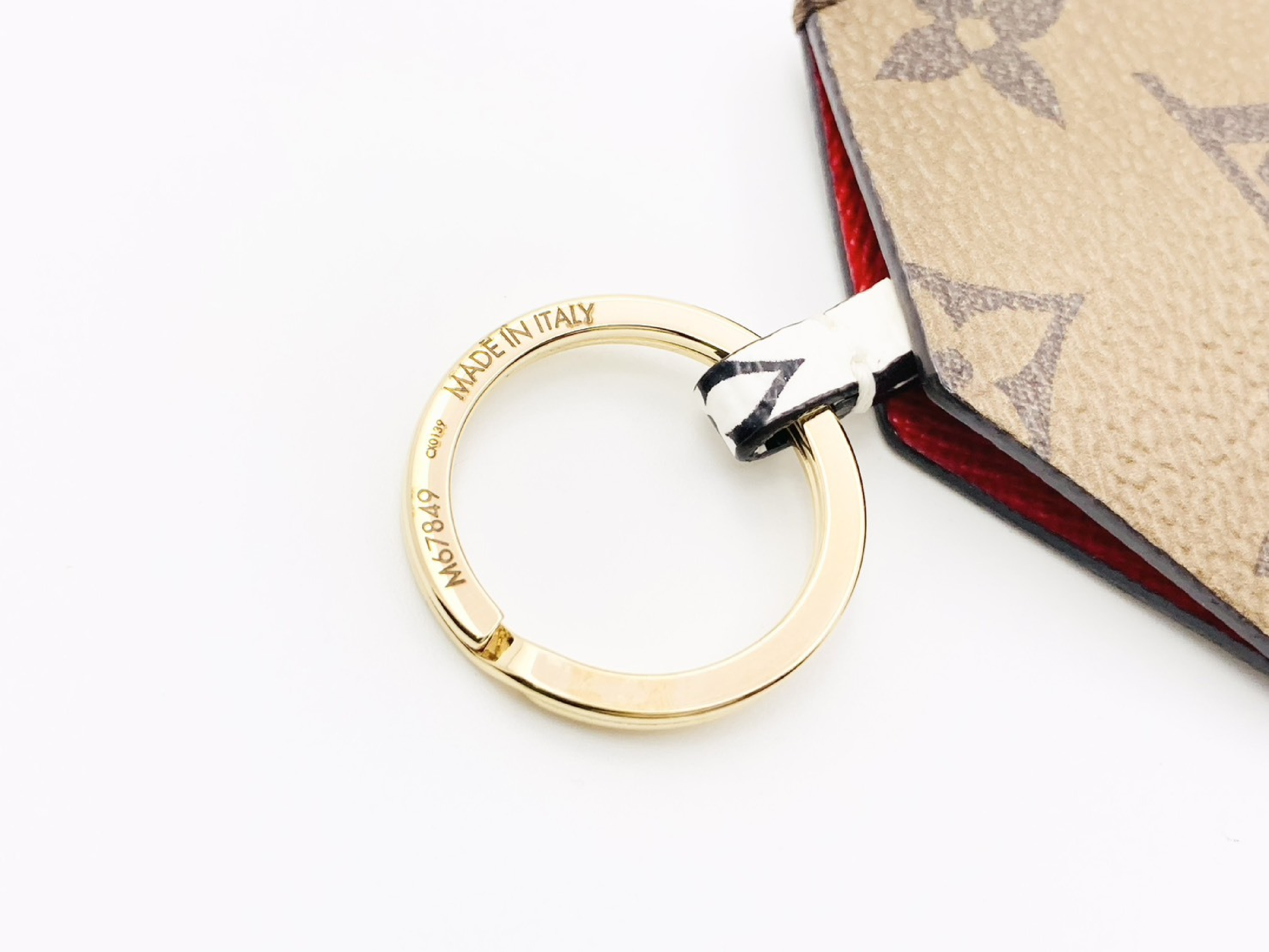 M67849 Monogram Giant Reverse Cloche Clé Charm, Brown CX0139, Other Accessories — view 4