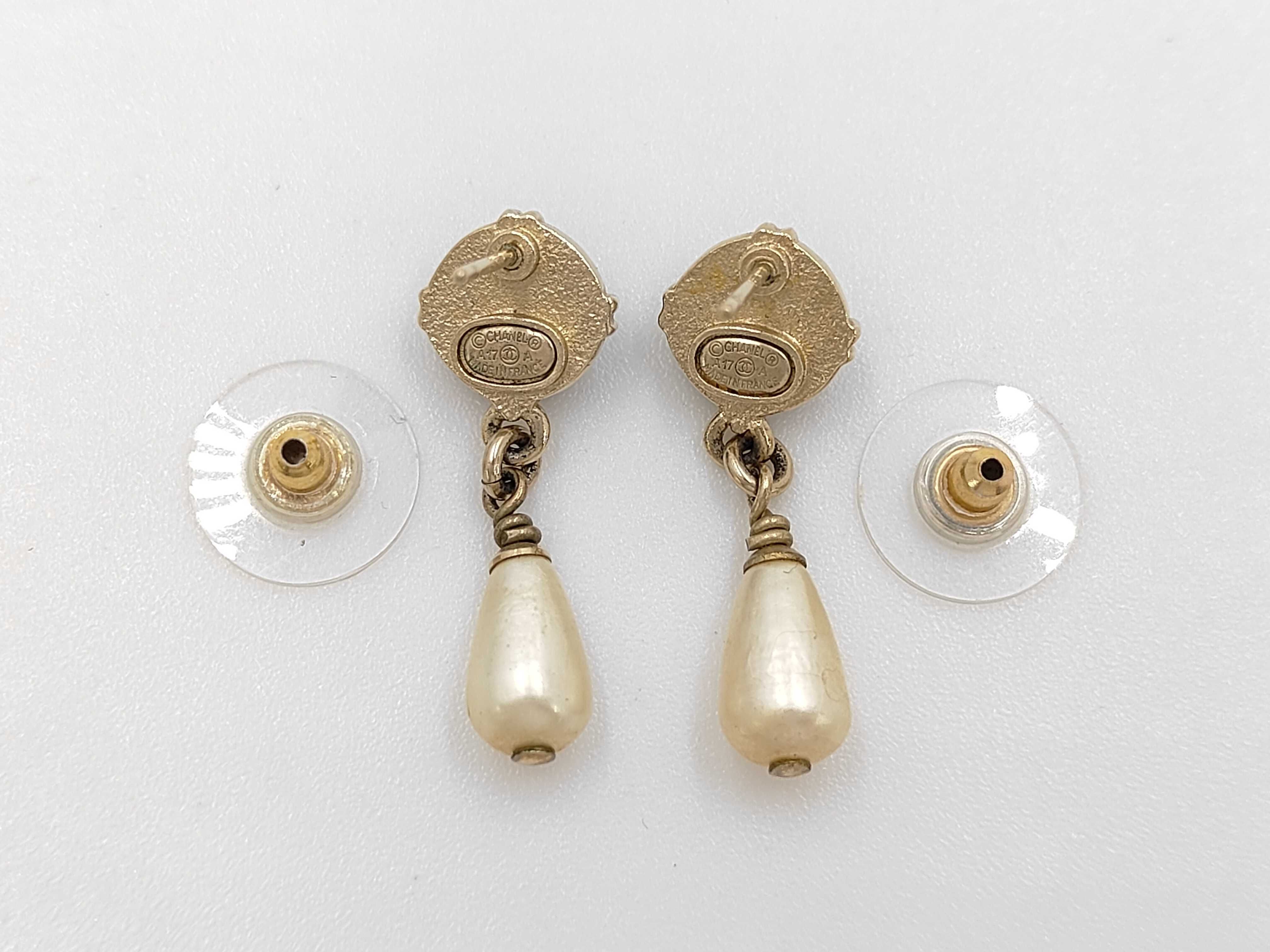 GP Hardware A17A Four Pearl Earrings — view 4