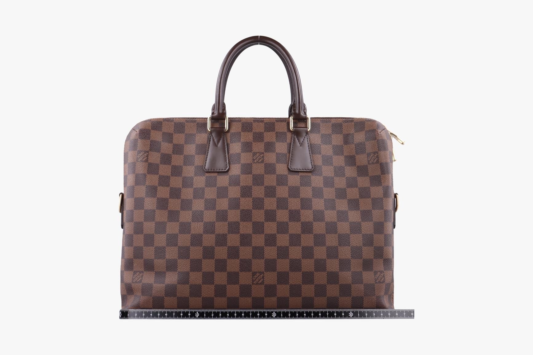 Port Document Jour, Damier Canvas, Ebene — view 2