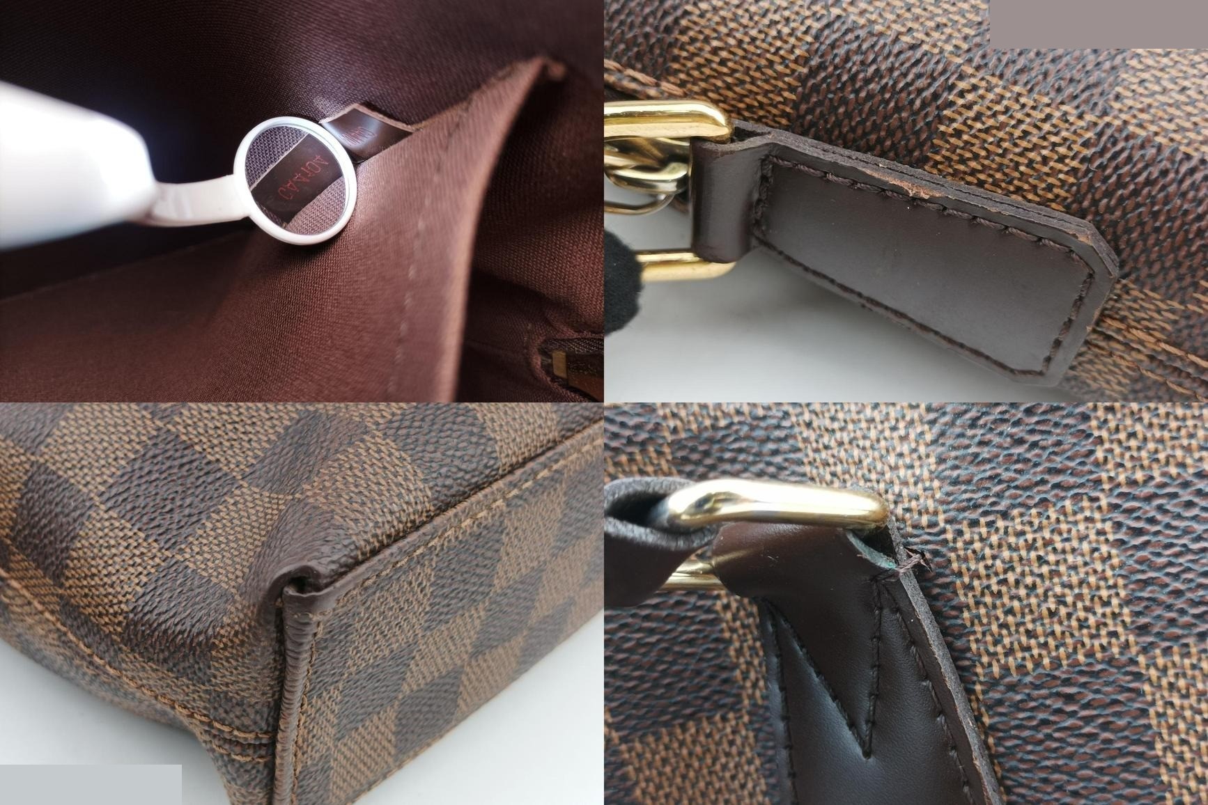 Port Document Jour, Damier Canvas, Ebene — view 8