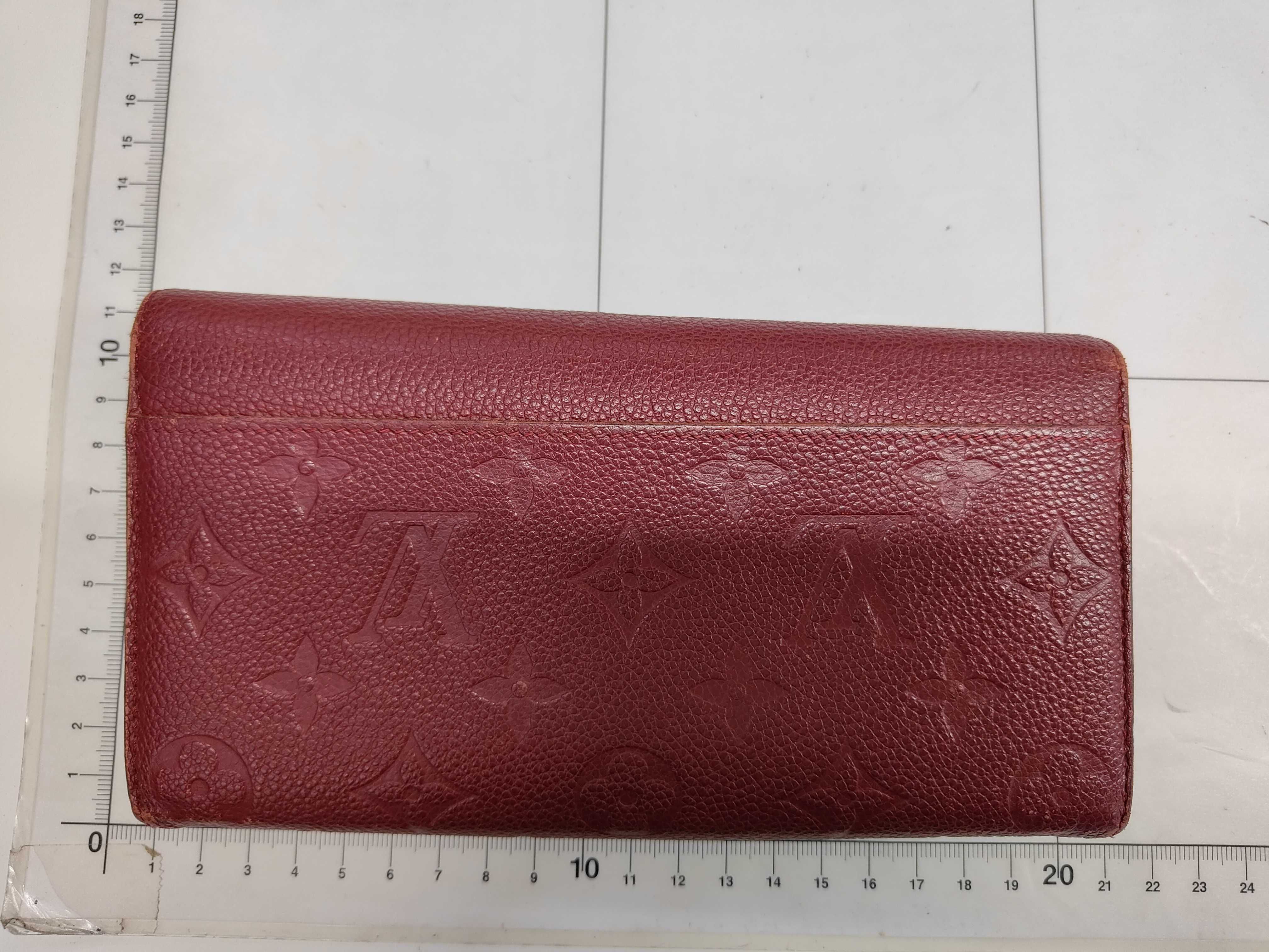 Monogram Empreinte Louis Vuitton Empreinte Portefeuille Sarah Raisin CA2126 Wallet — view 2