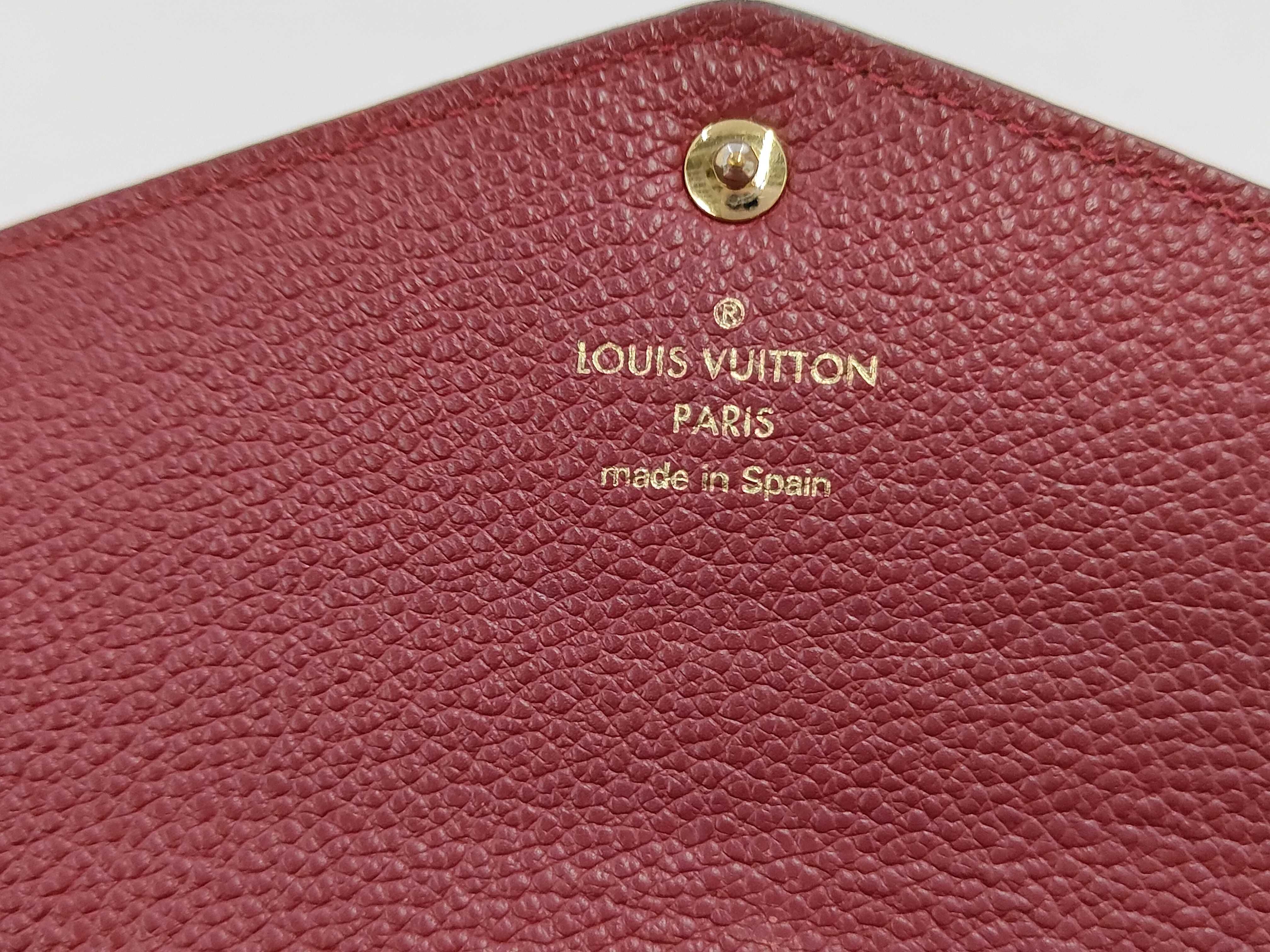 Monogram Empreinte Louis Vuitton Empreinte Portefeuille Sarah Raisin CA2126 Wallet — view 12