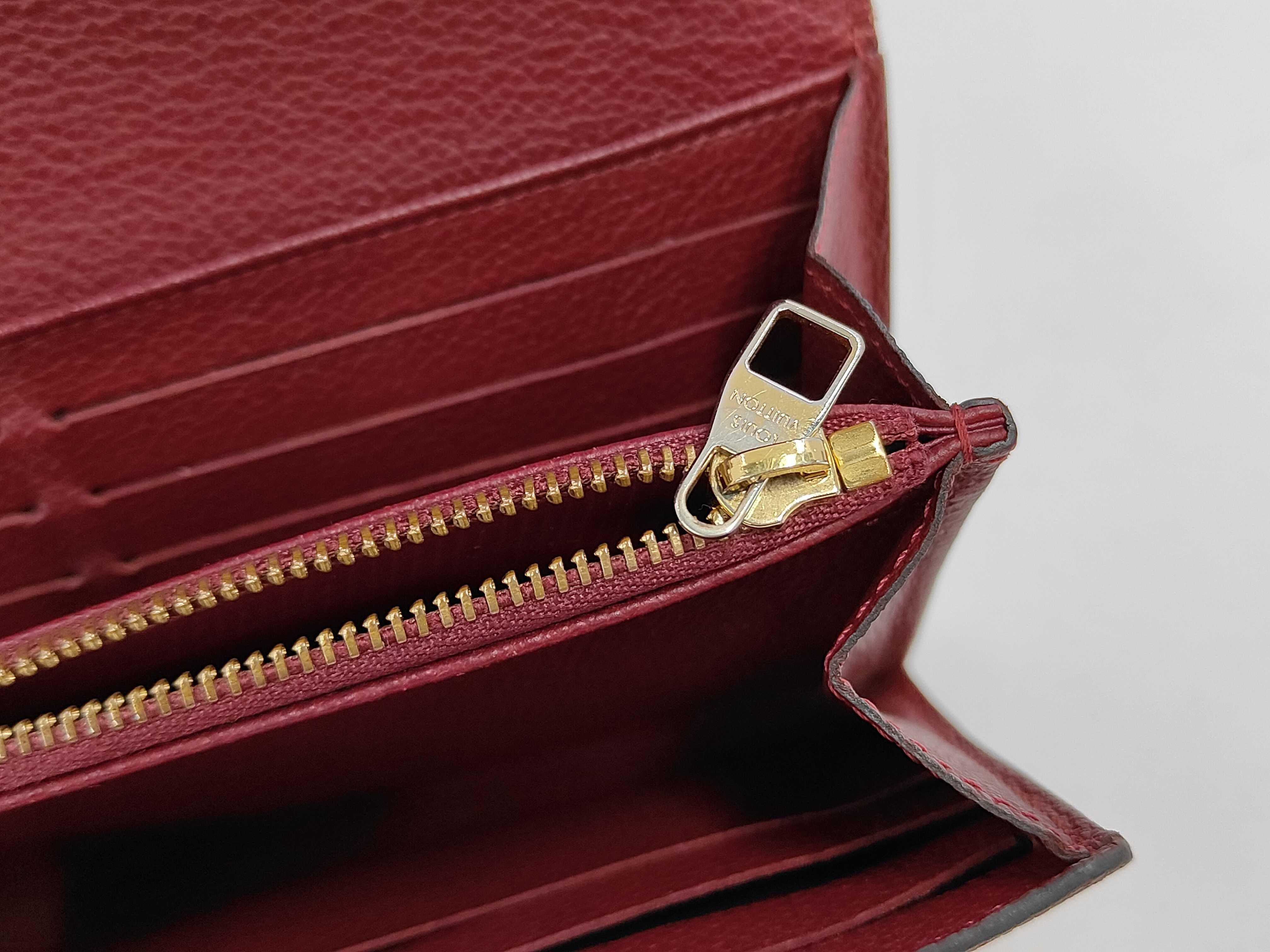 Monogram Empreinte Louis Vuitton Empreinte Portefeuille Sarah Raisin CA2126 Wallet — view 9