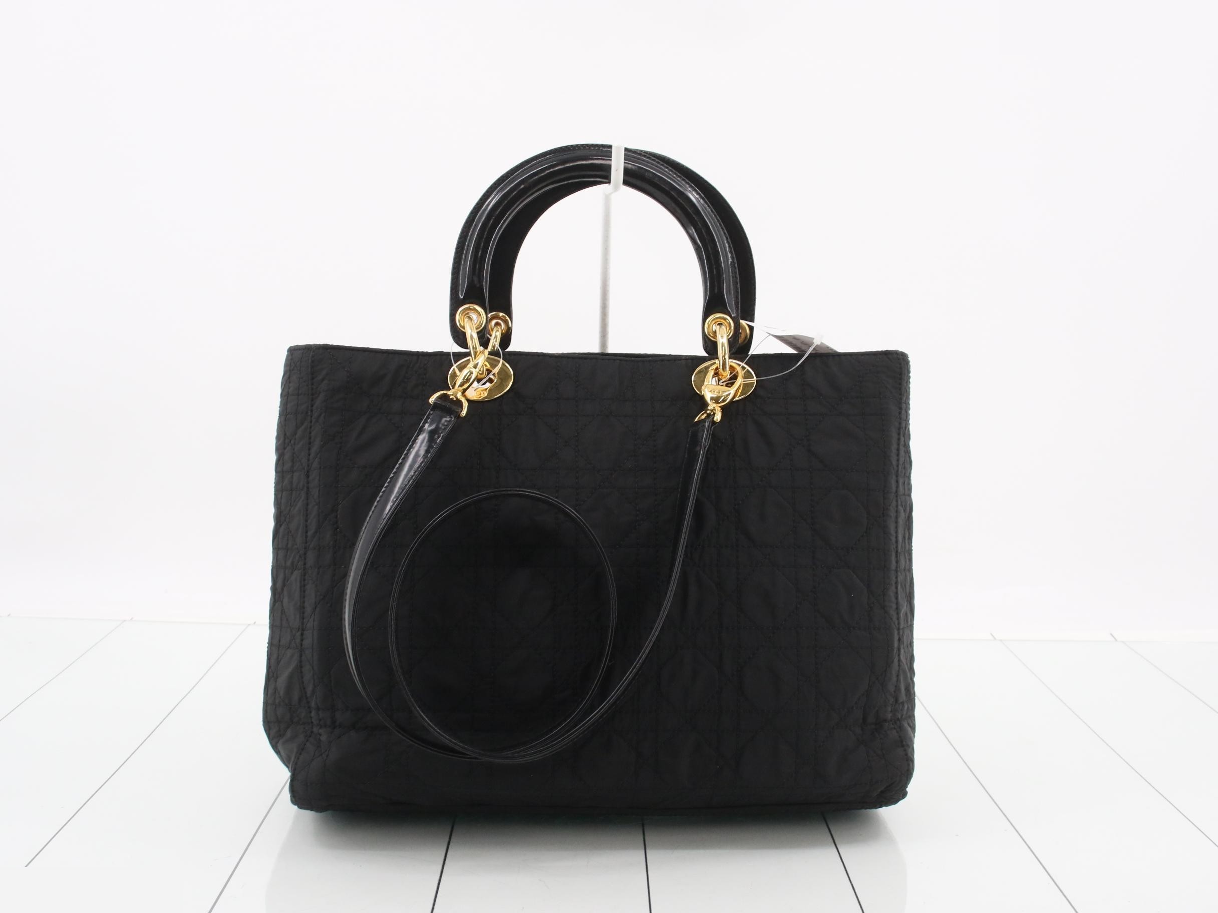 Lady Dior Canage 2-Way Bag, Nylon — view 2