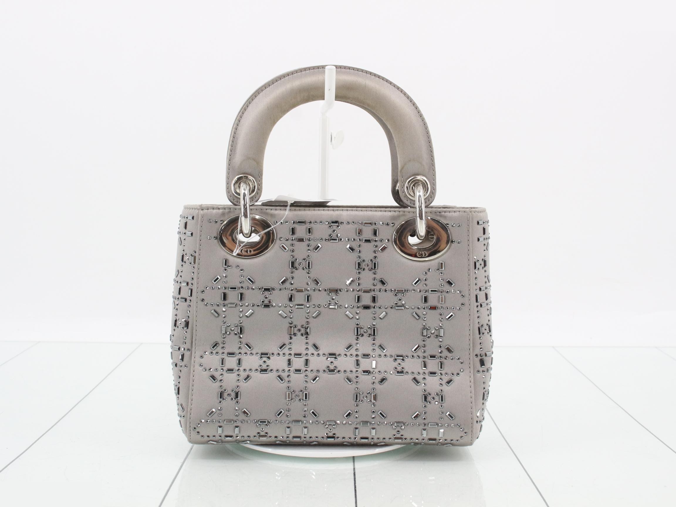 Lady Dior Satin/Rhinestone 2-Way — view 2