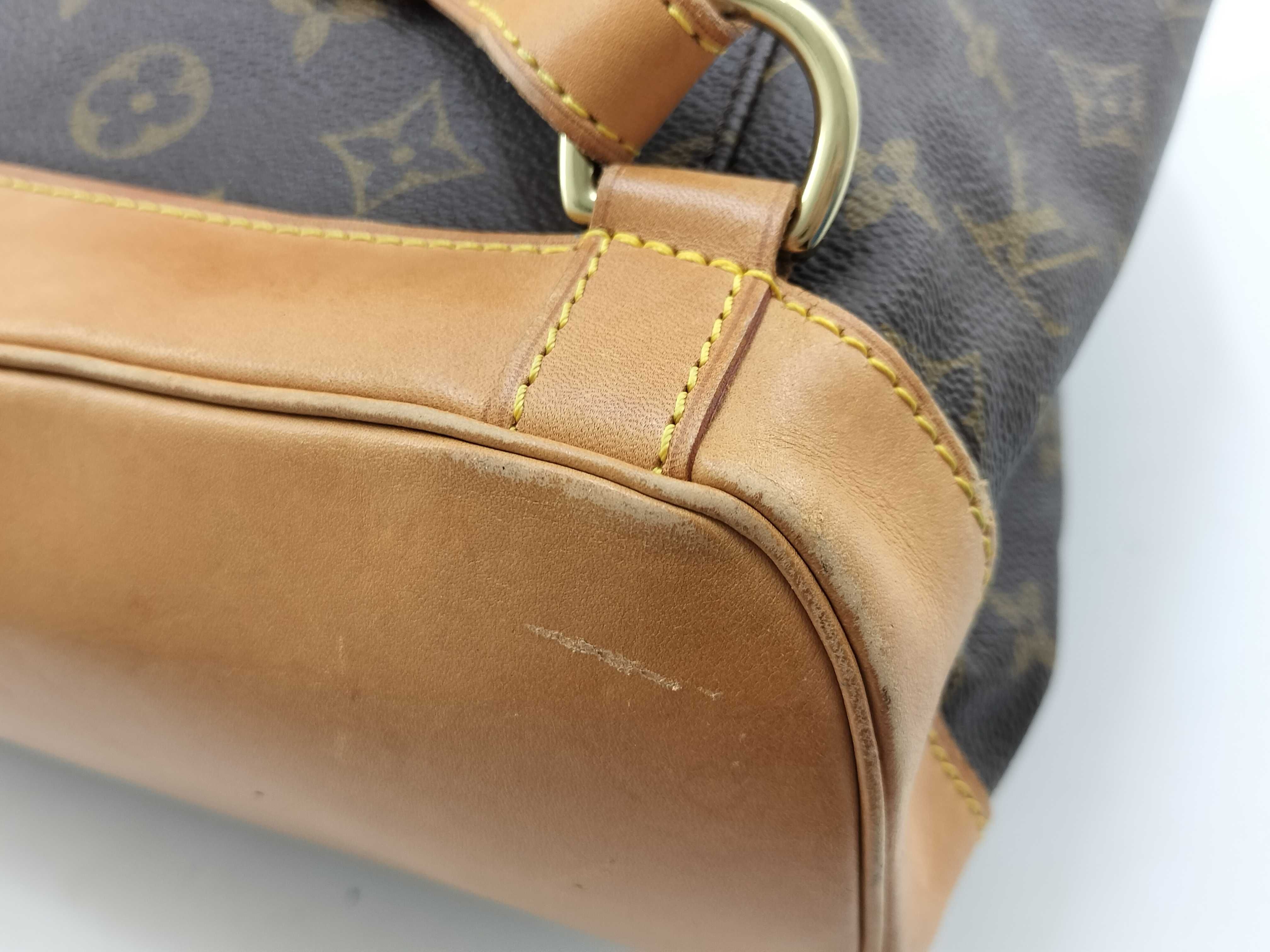 Monogram Montsouris GM Backpack, Brown, M51135 MI1915 — view 9