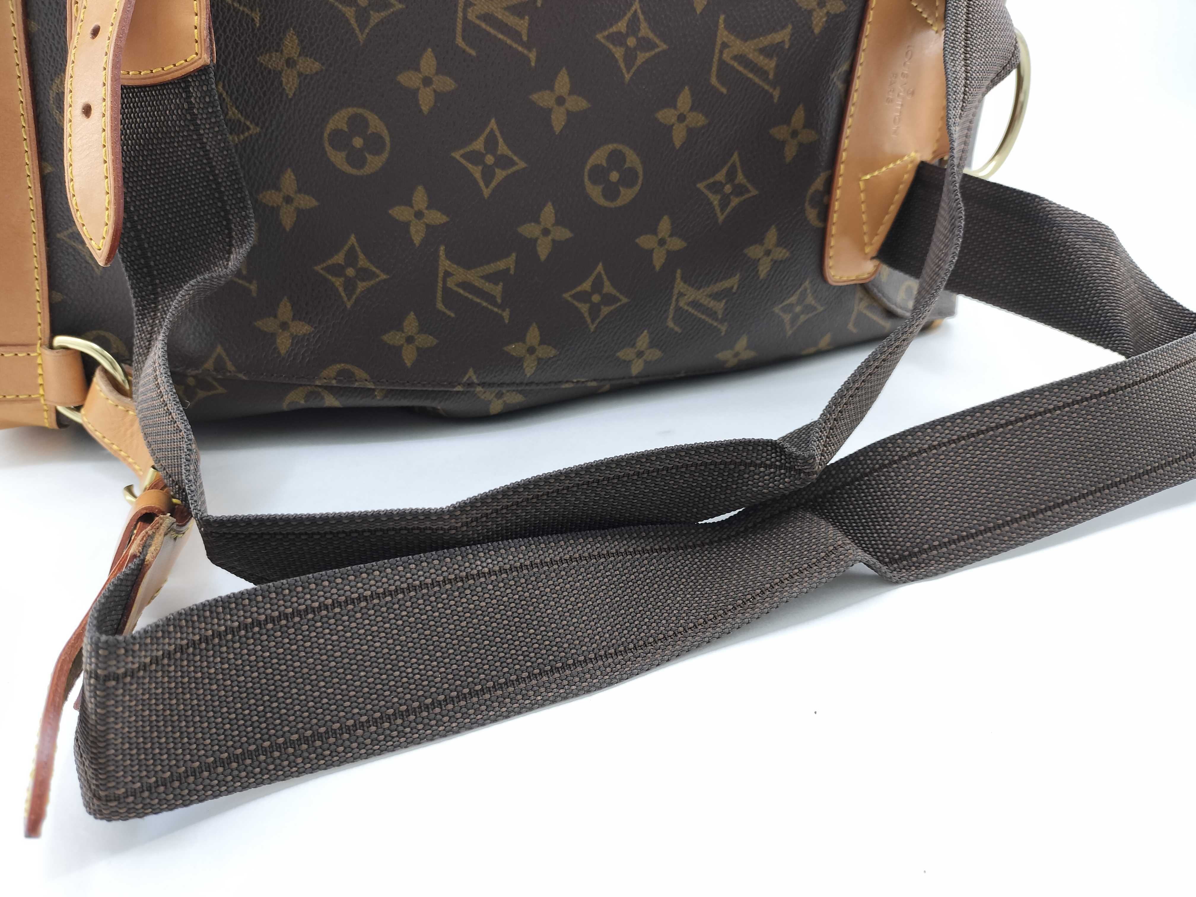 Monogram Montsouris GM Backpack, Brown, M51135 MI1915 — view 10