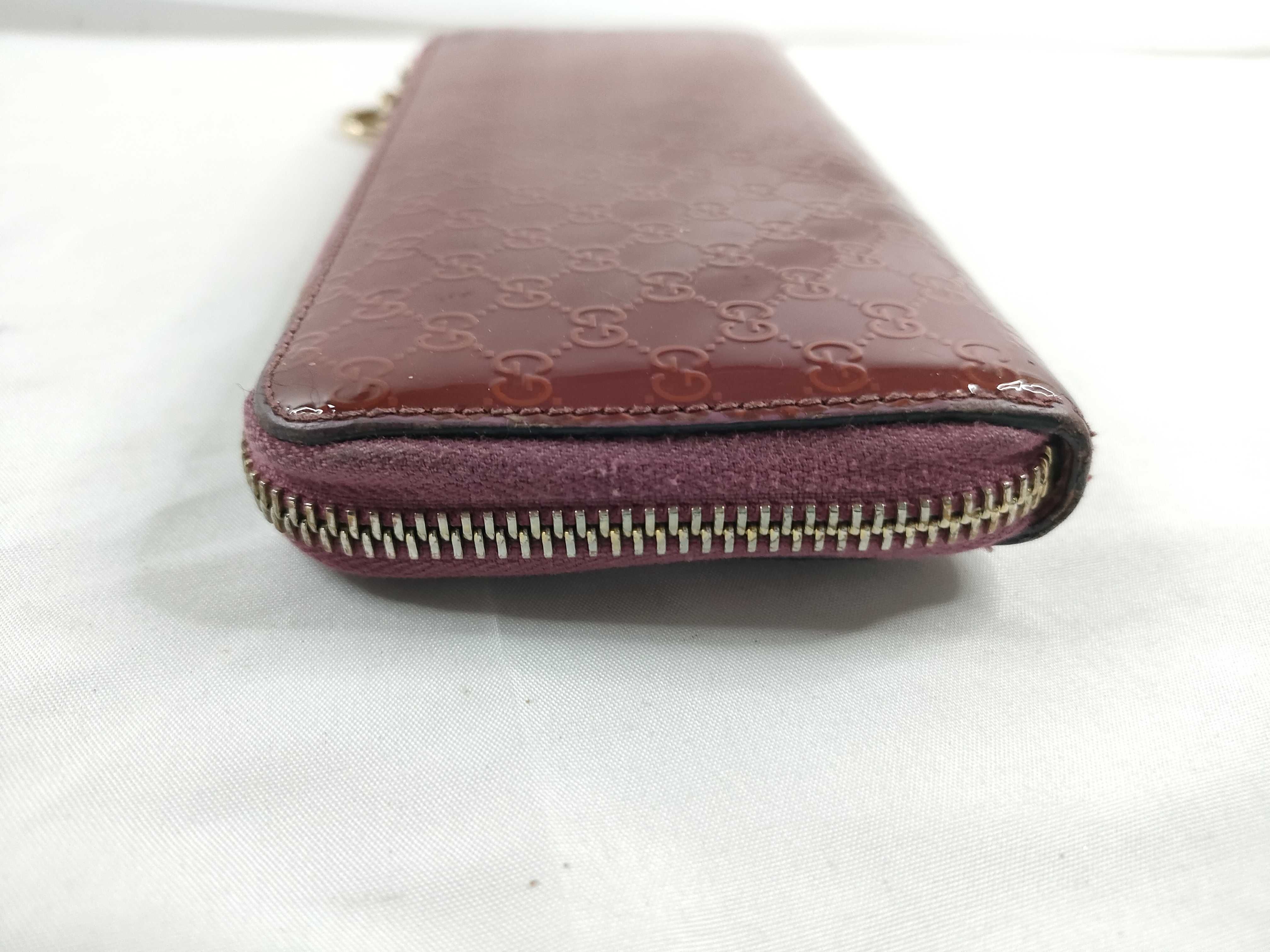 Guccissima Lovely Microguccissima Enamel Long Wallet — view 5