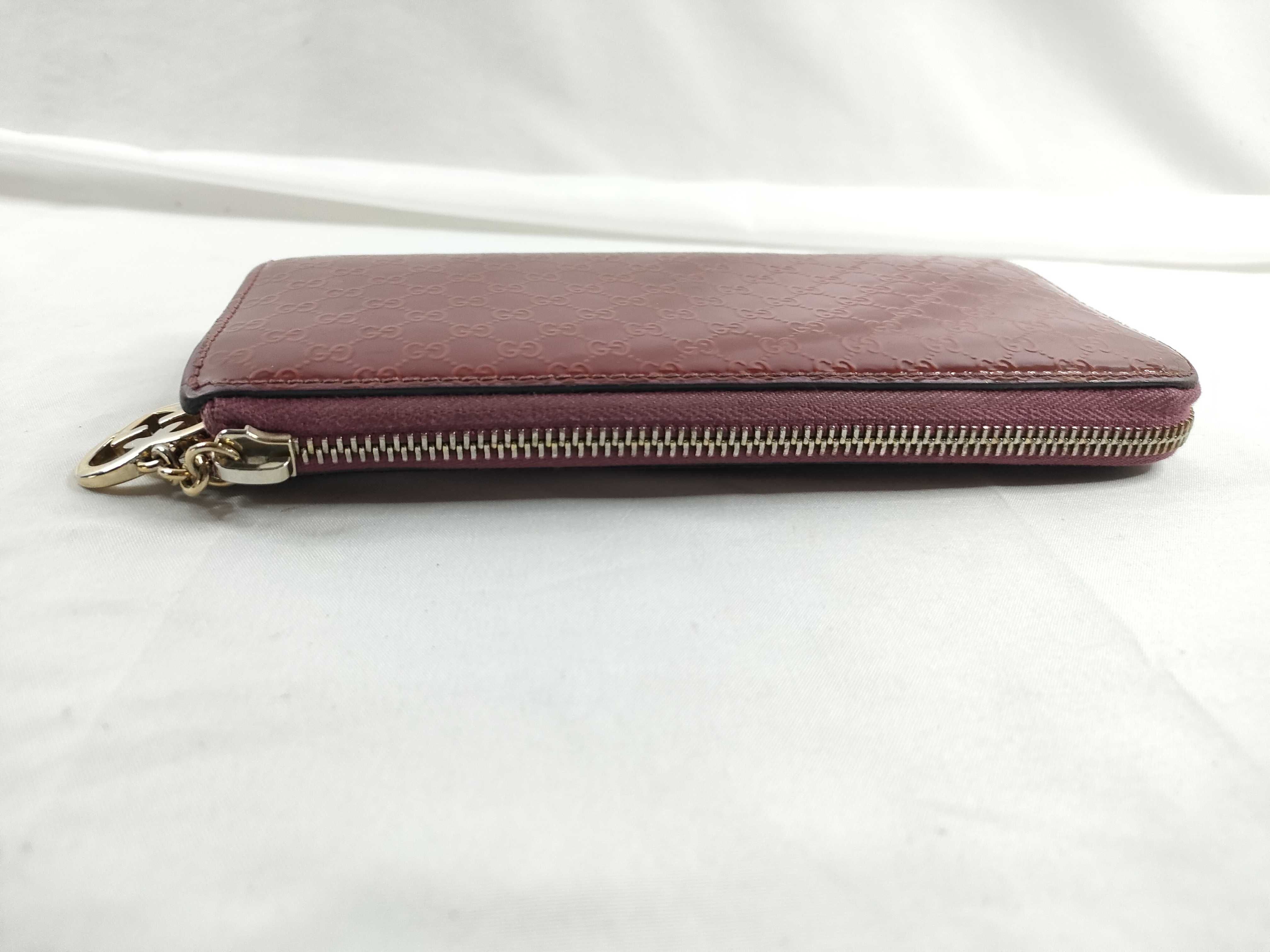 Guccissima Lovely Microguccissima Enamel Long Wallet — view 6