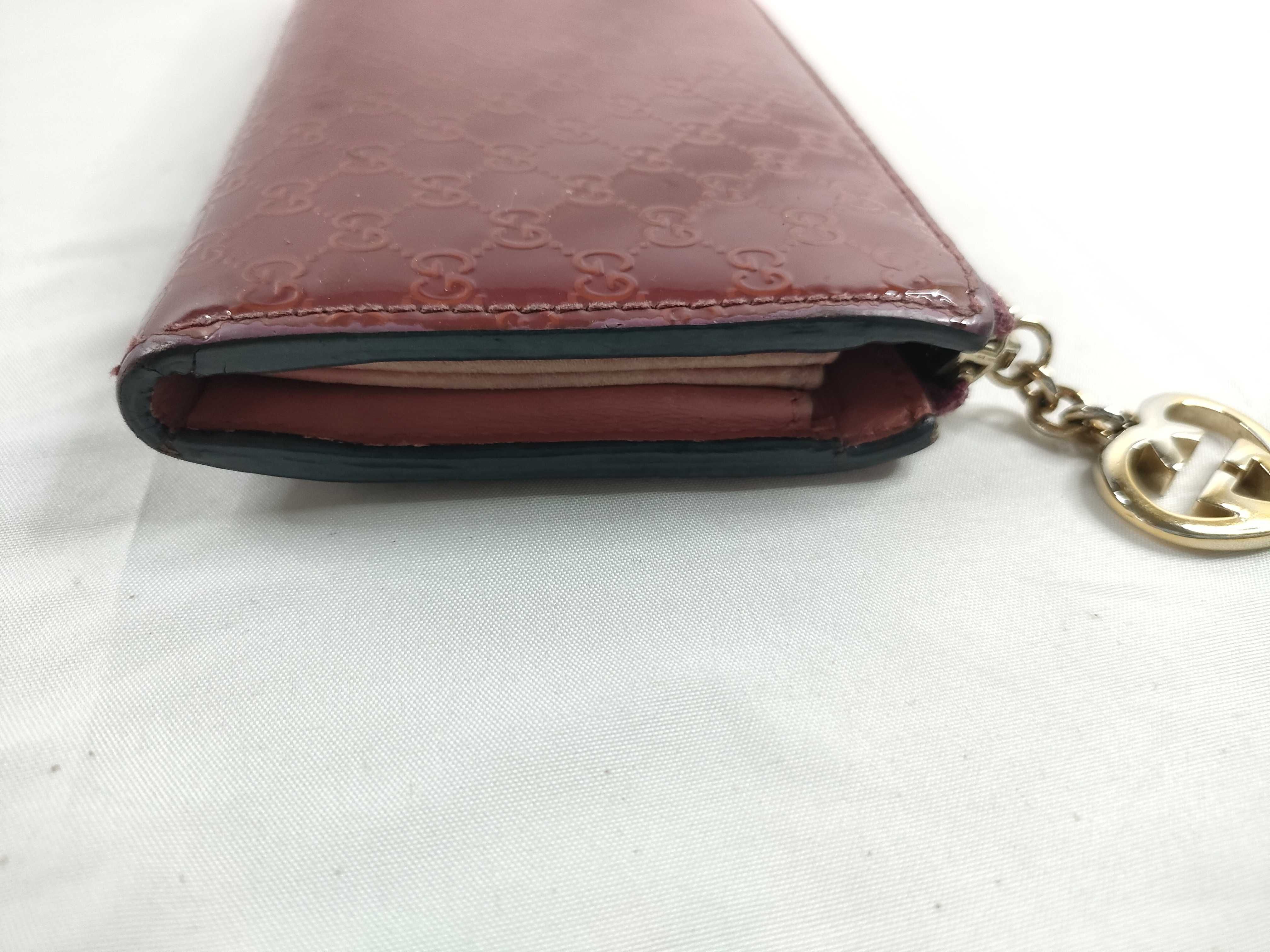 Guccissima Lovely Microguccissima Enamel Long Wallet — view 7