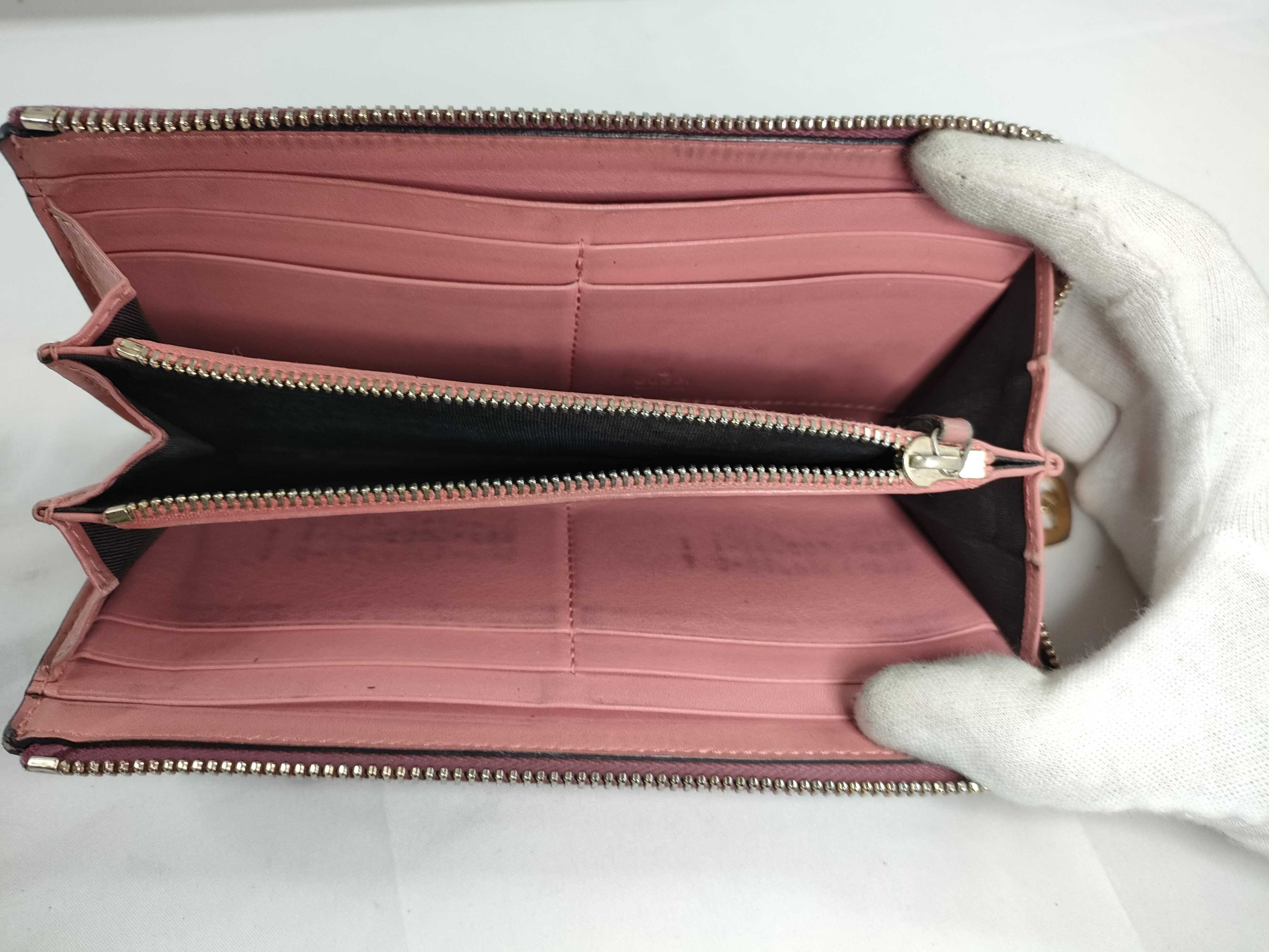 Guccissima Lovely Microguccissima Enamel Long Wallet — view 8