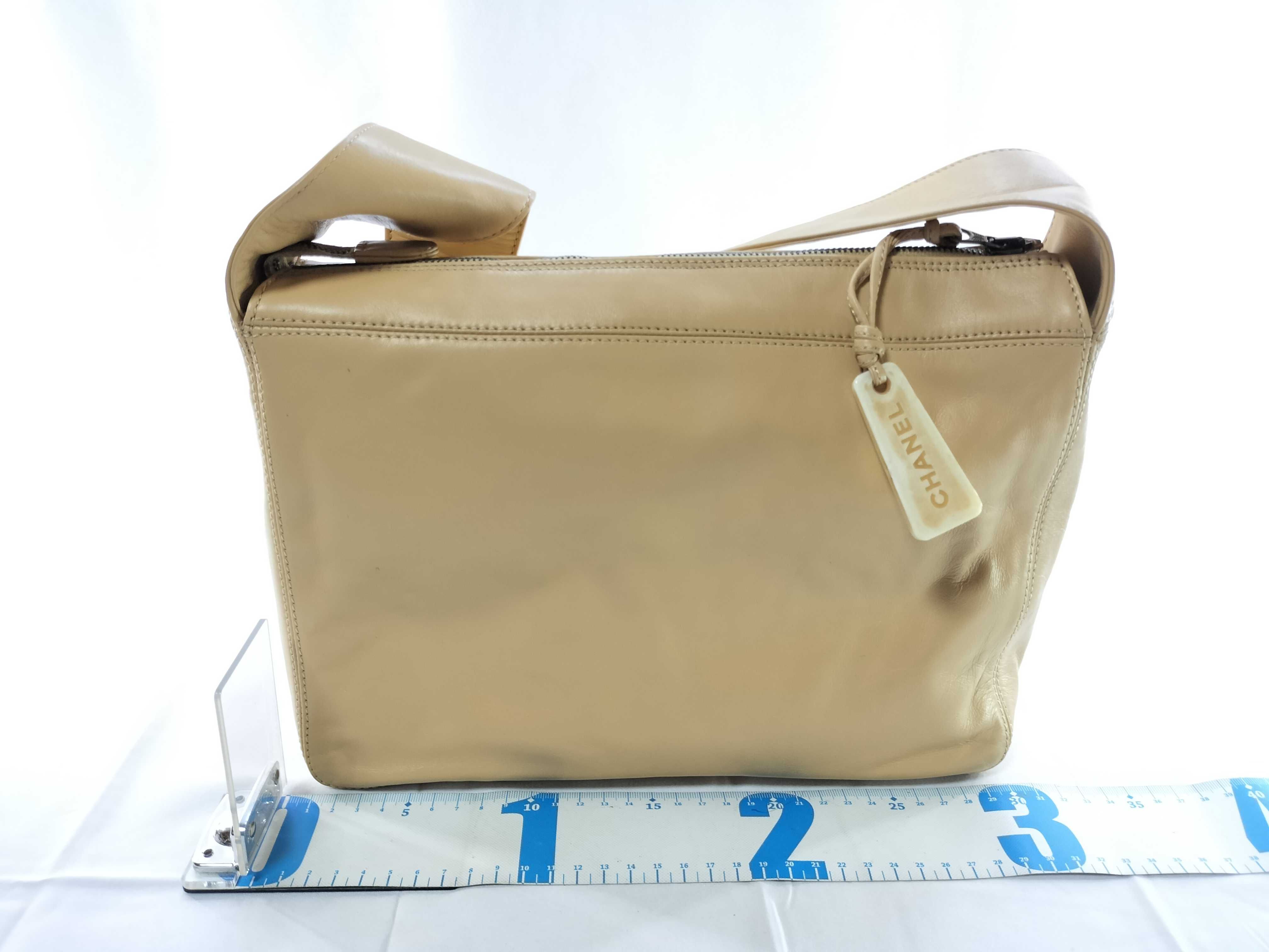 Lambskin Coco One-Shoulder Bag, Beige, Series 5 (Shoulder Bag) — view 2