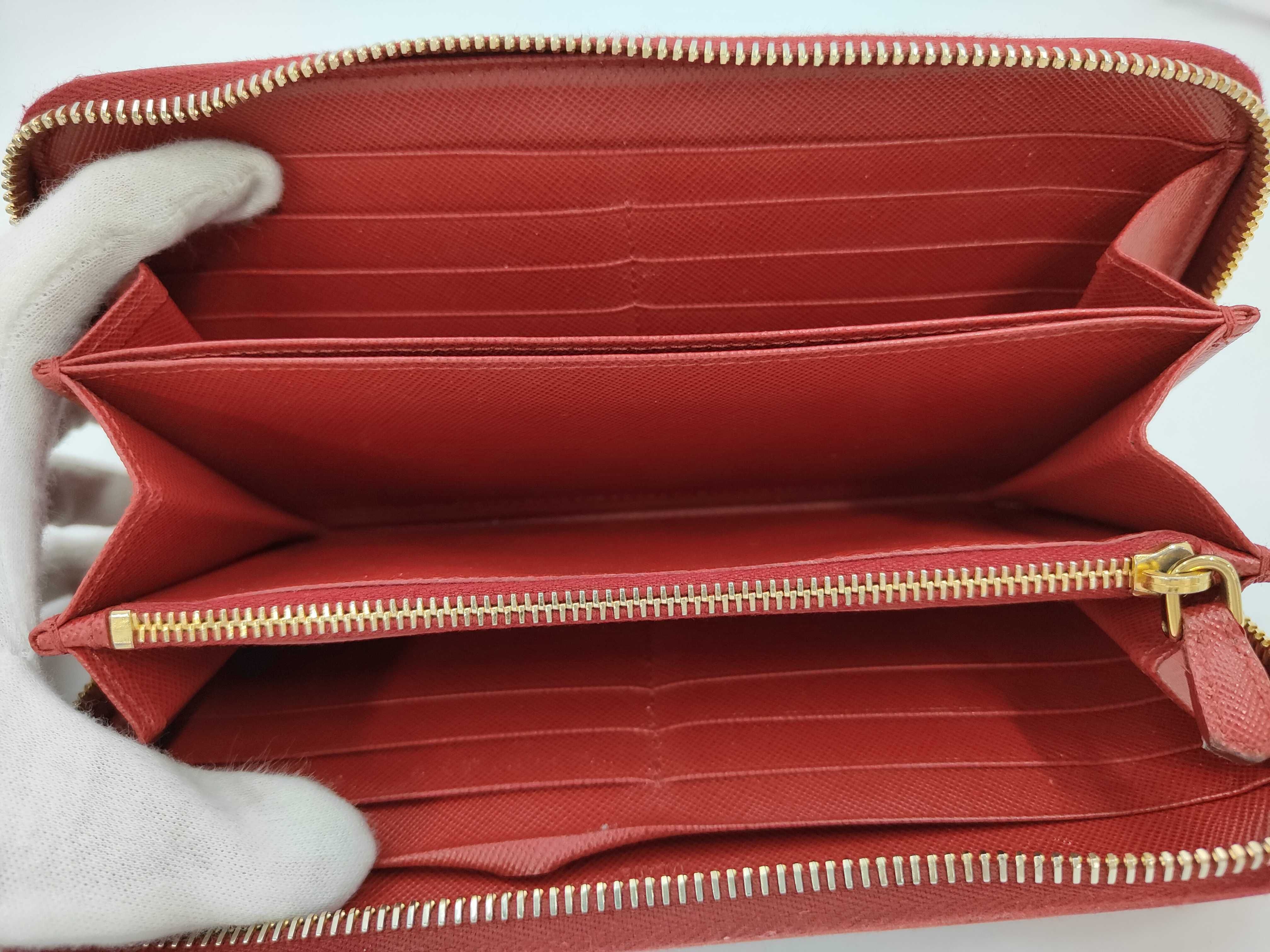 Round Zip Long Wallet with Ribbon — view 5