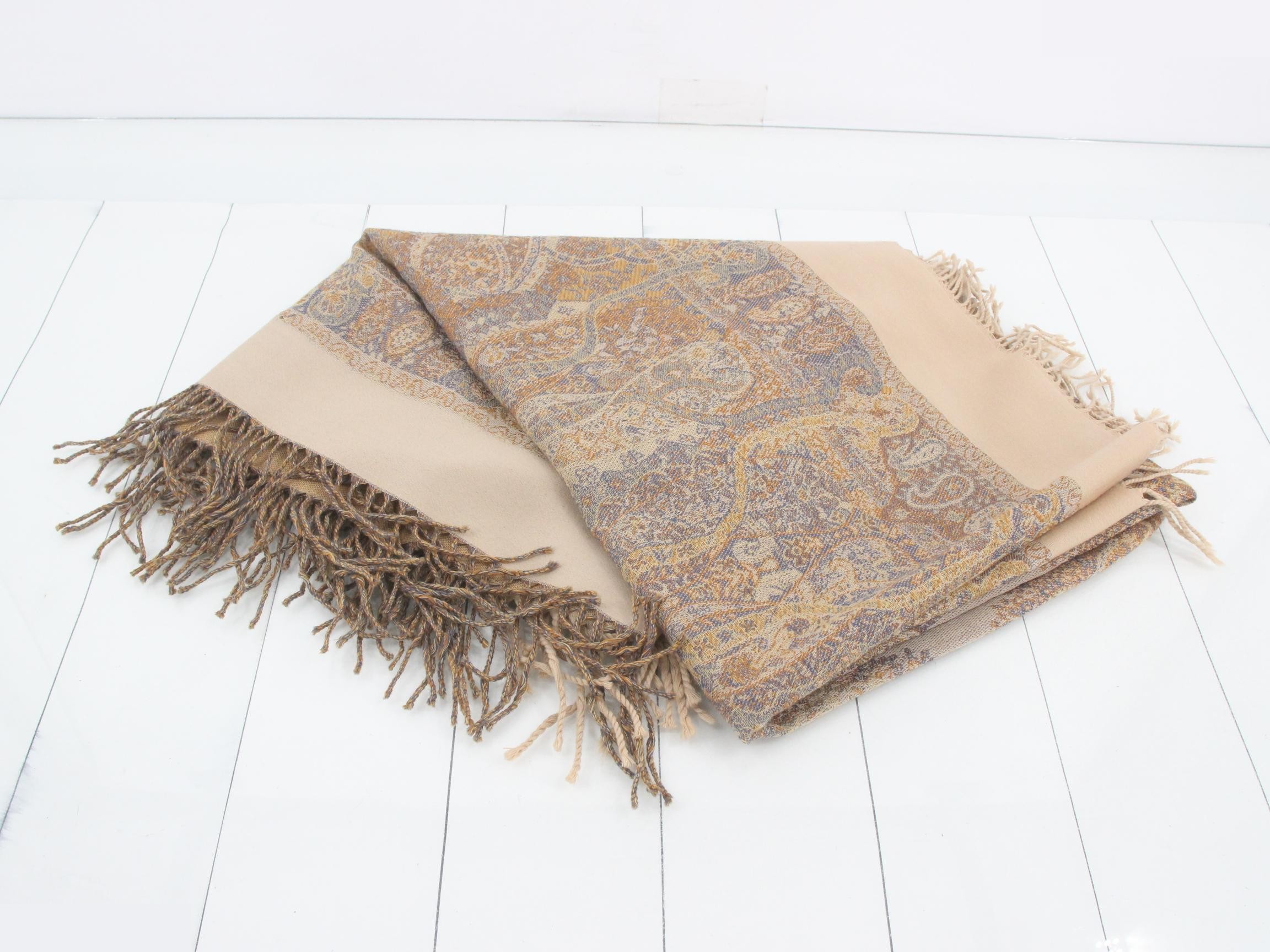 Cashmere large scarf — view 3