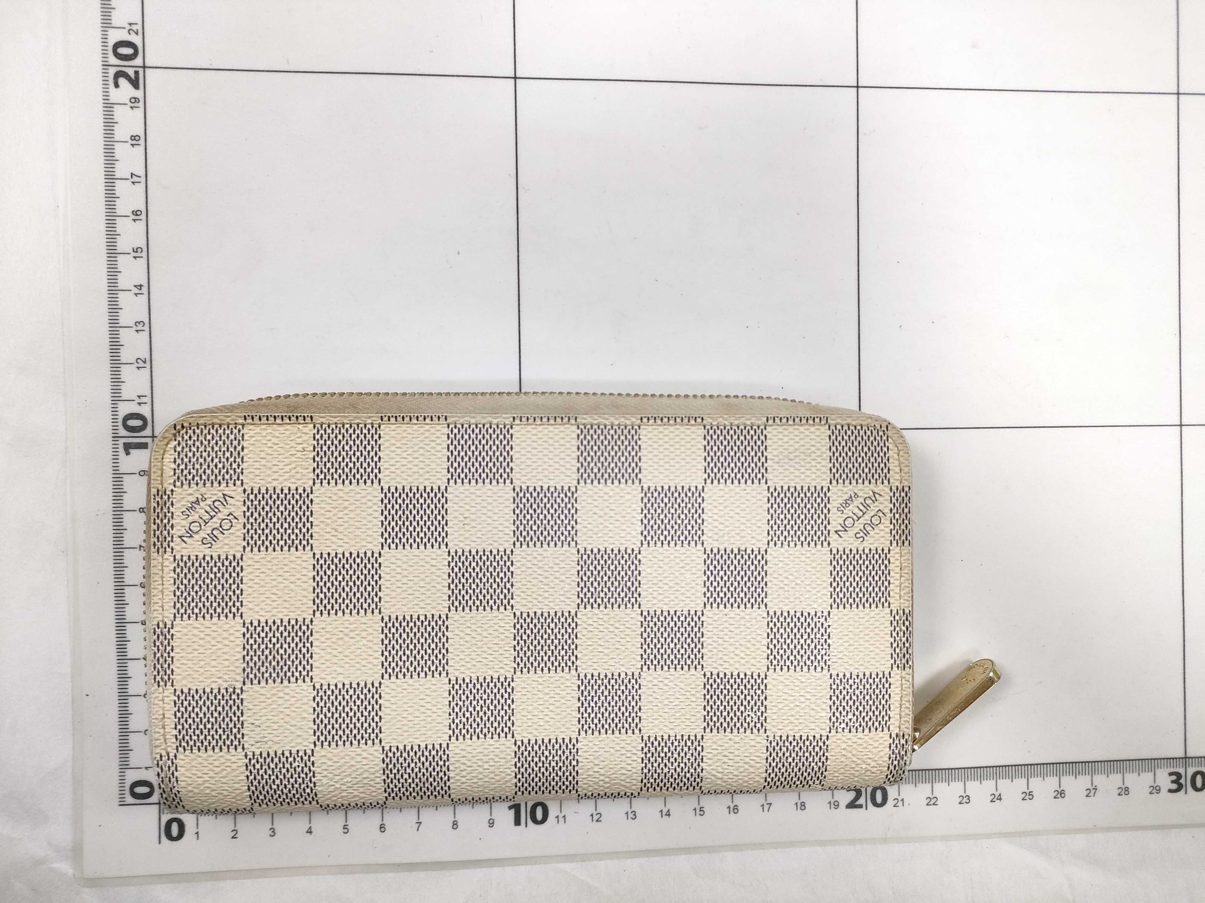 Damier Azur LV Long Wallet Damier Azur Wallet — view 2